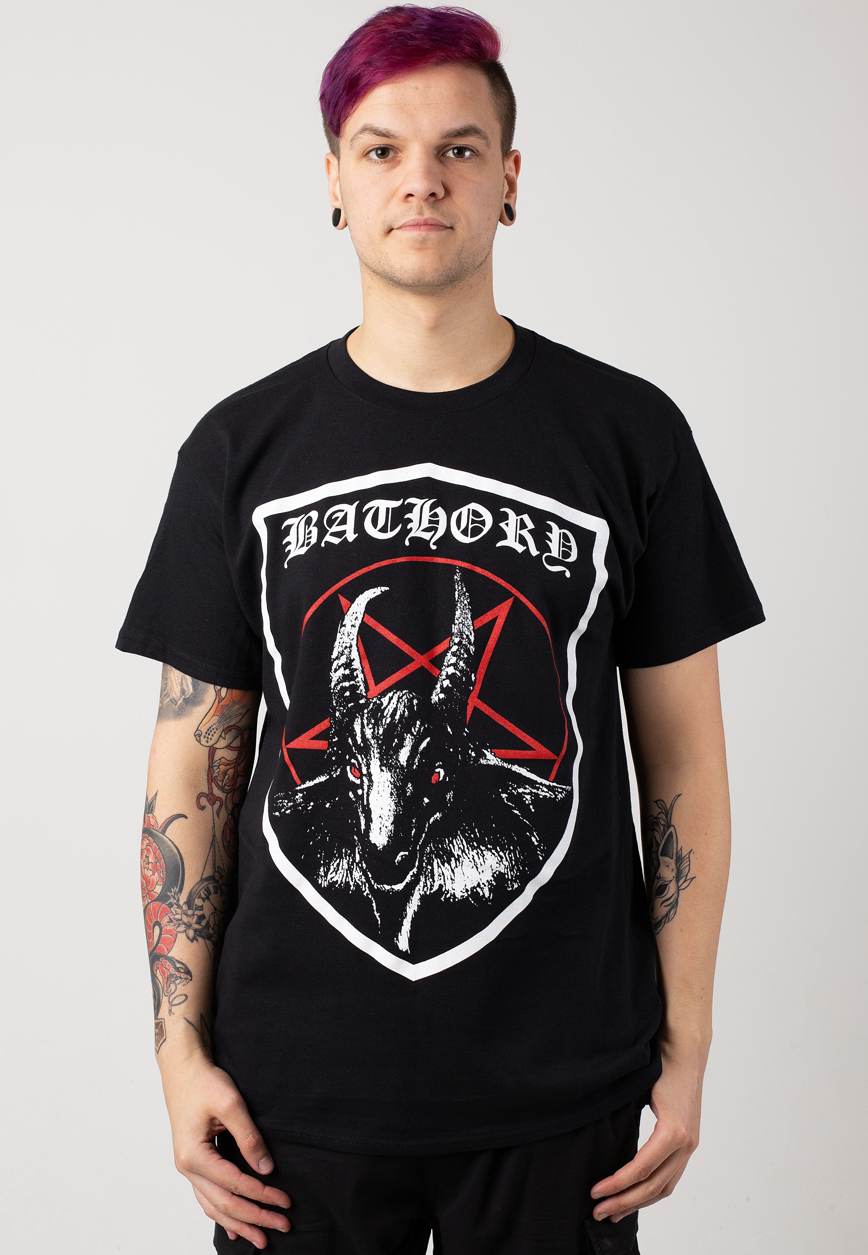 Bathory - Shield - T-Shirt | Men-Image