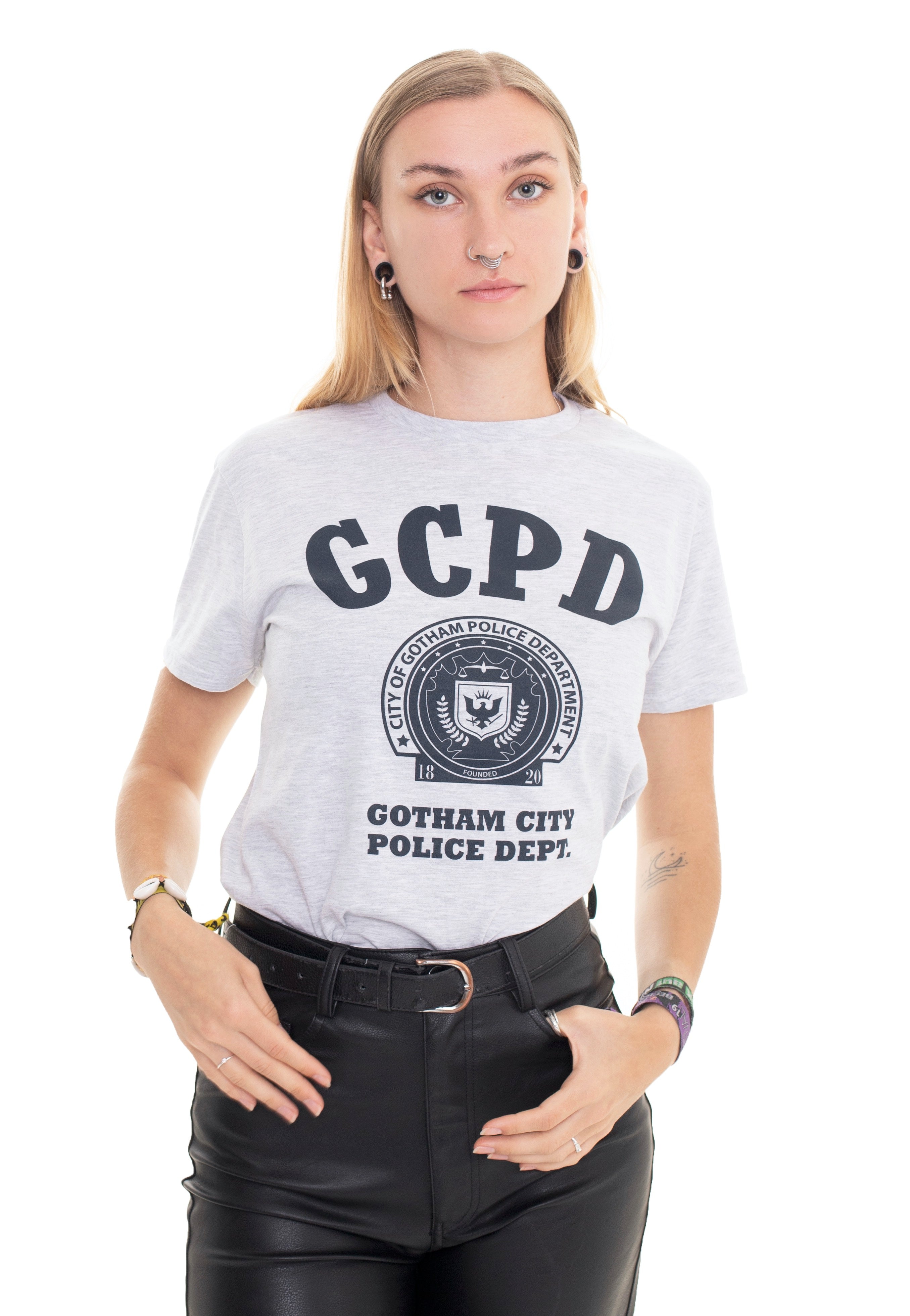 Batman - GCPD Grey - T-Shirt | Women-Image