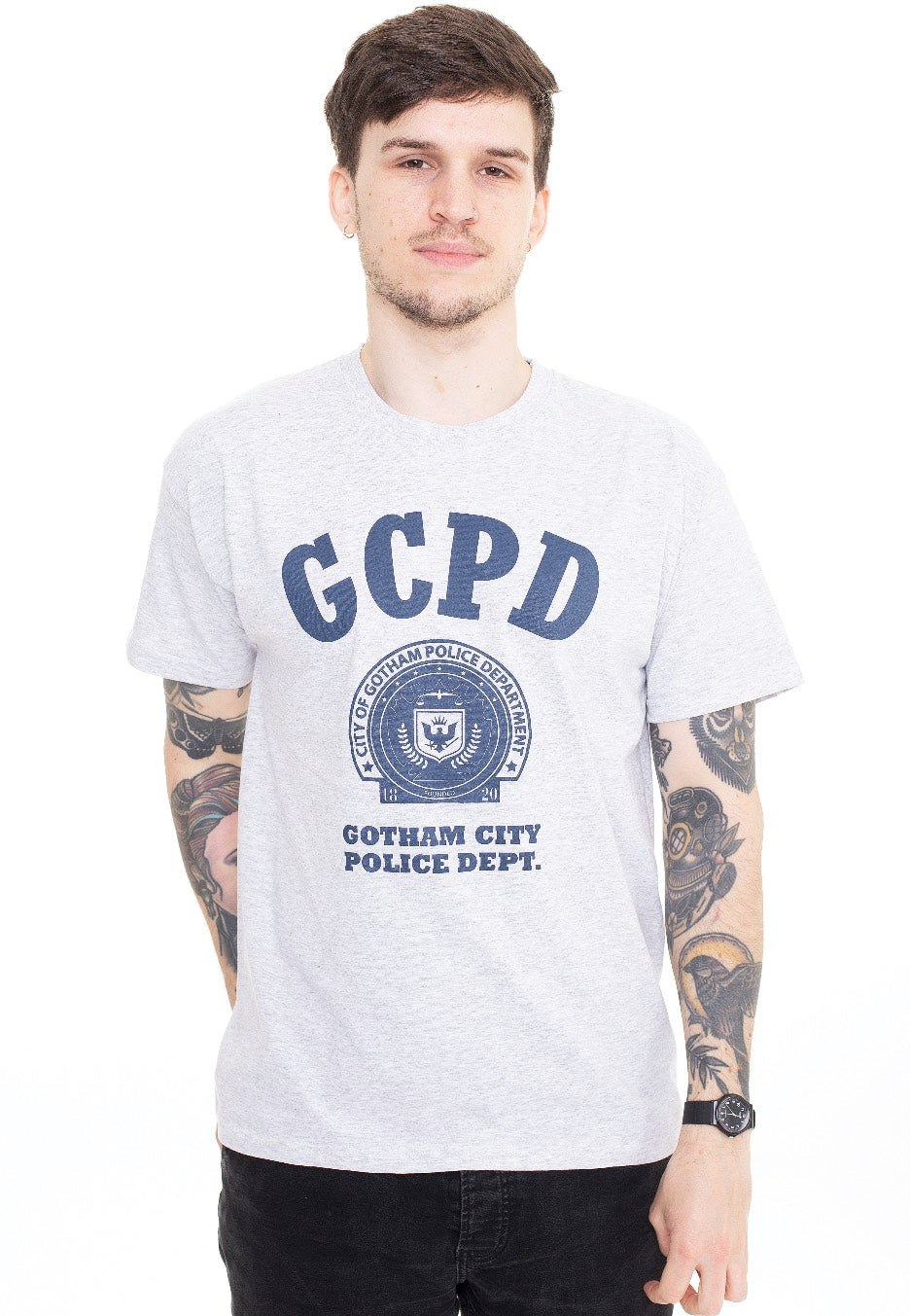 Batman - GCPD Grey - T-Shirt | Men-Image