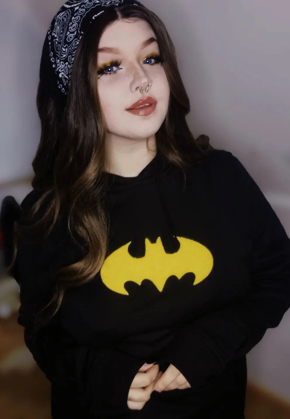 Batman - Patch - Hoodie | Women-Image