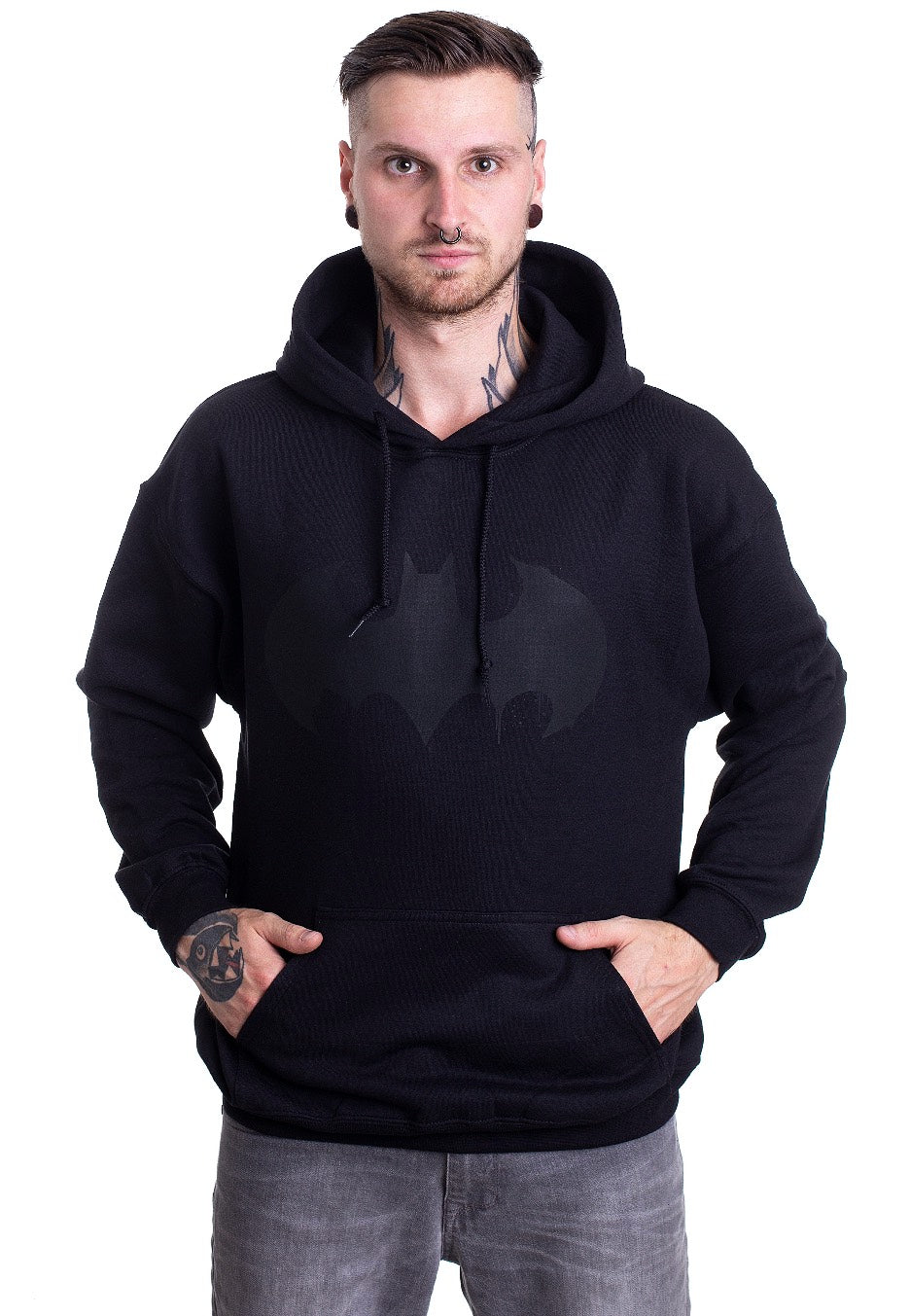 Batman - Inked Logo - Hoodie | Men-Image