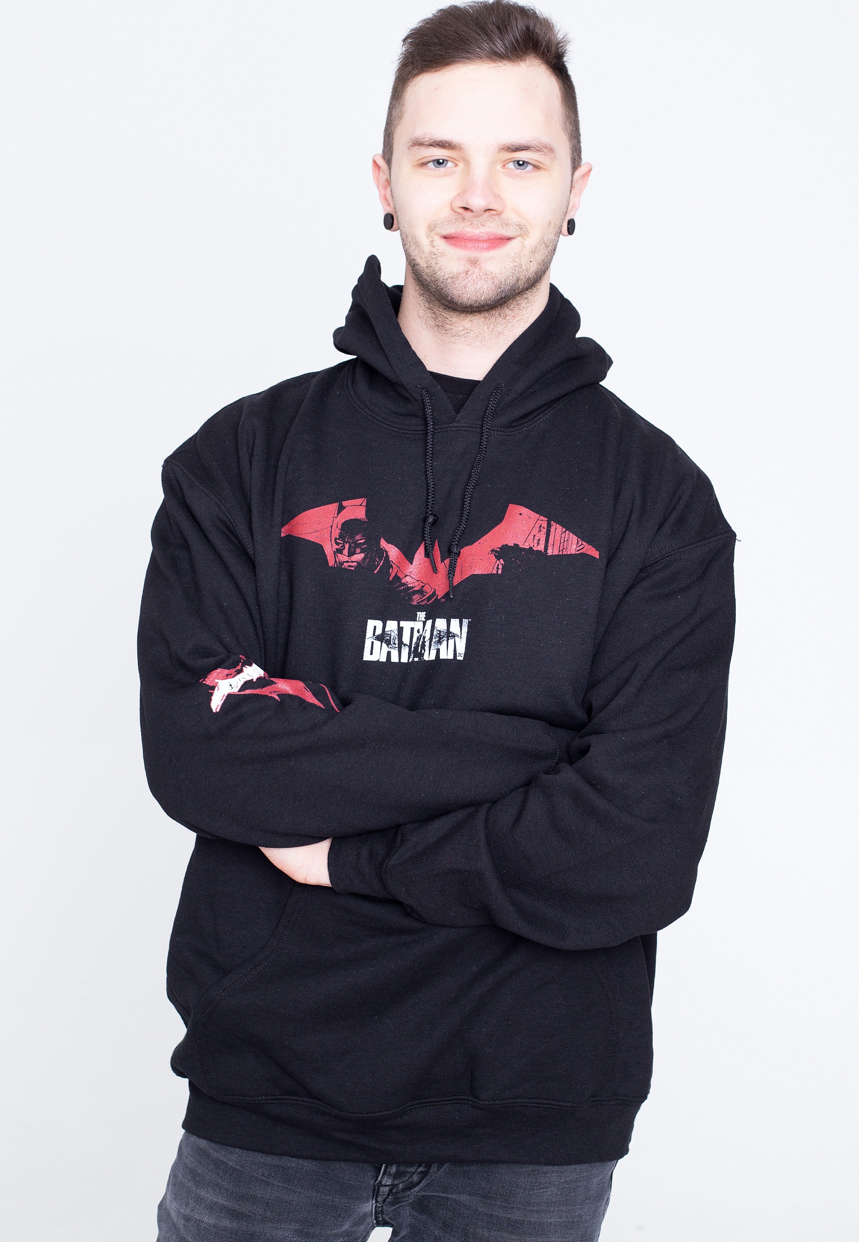 Batman - Logo Sketch - Hoodie | Men-Image