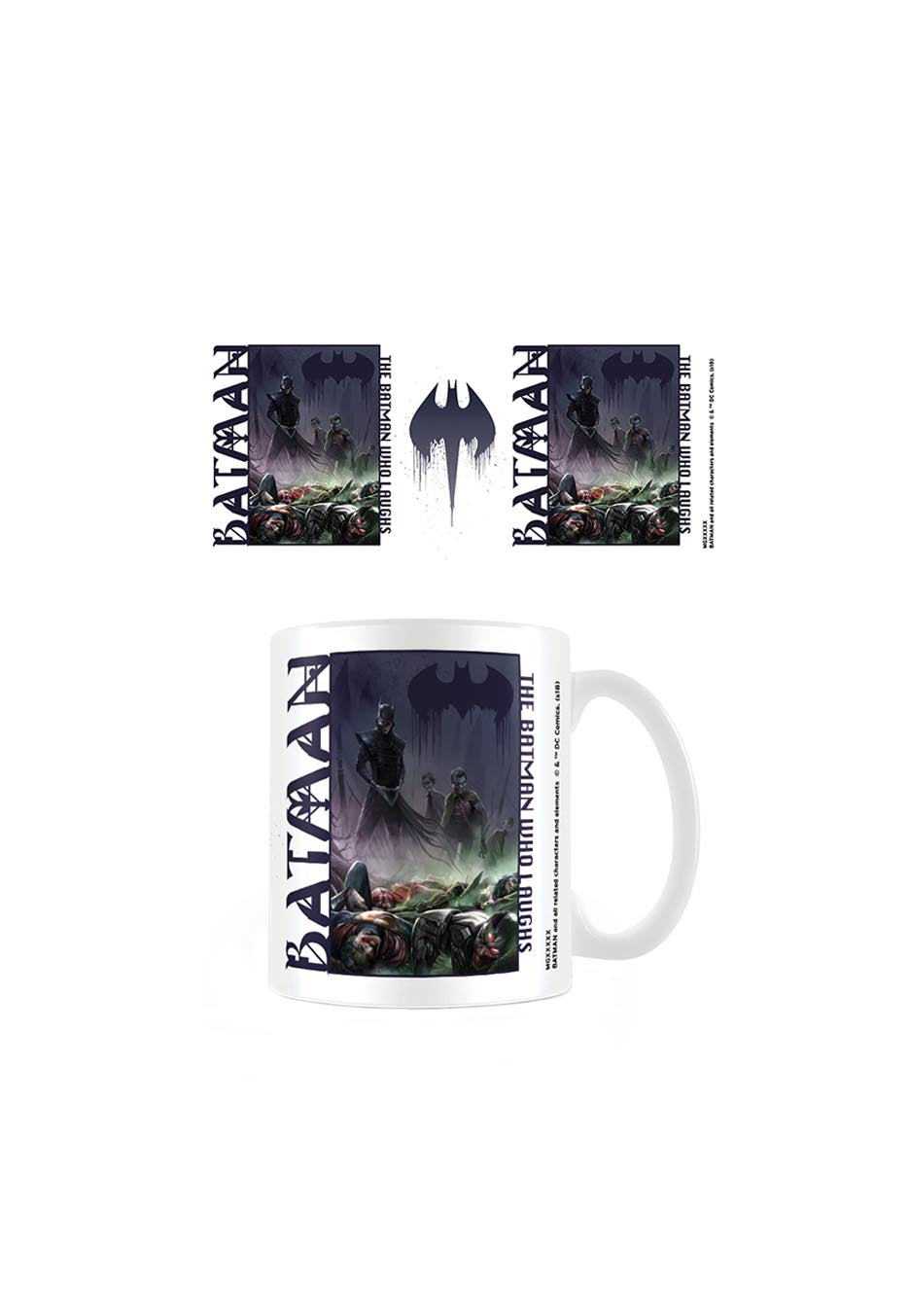 Batman - The Batman Who Laughs No More Heroes White - Mug | Neutral-Image