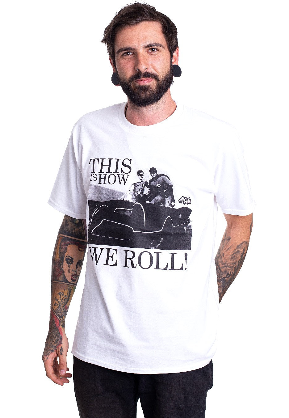 Batman - This Is How We Roll White - T-Shirt | Men-Image