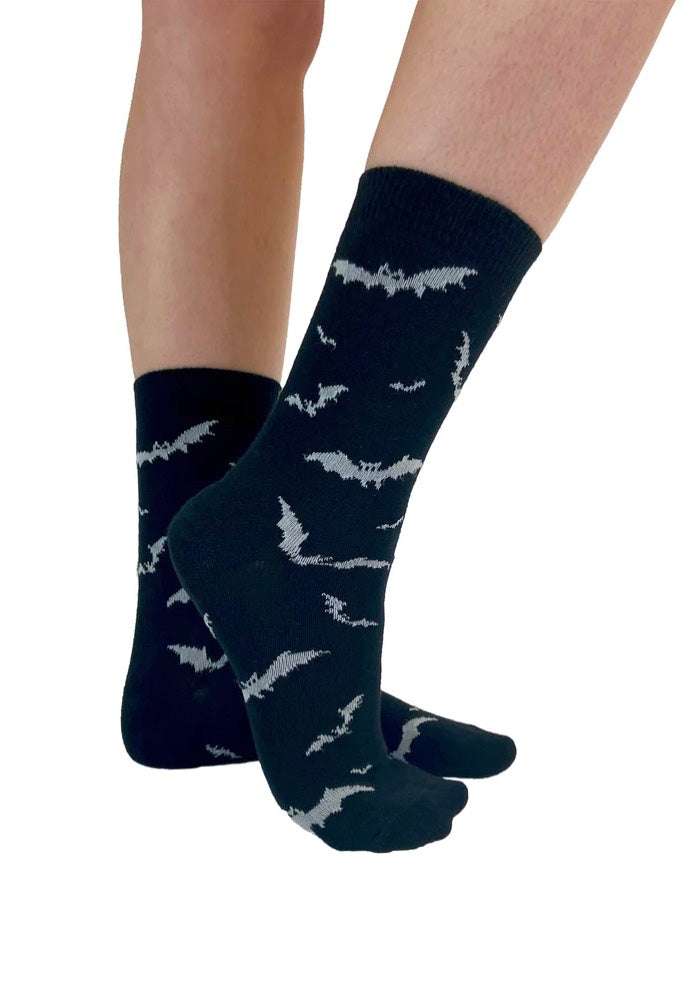 Pamela Mann - Bats Ankle Black - Socks | Neutral-Image