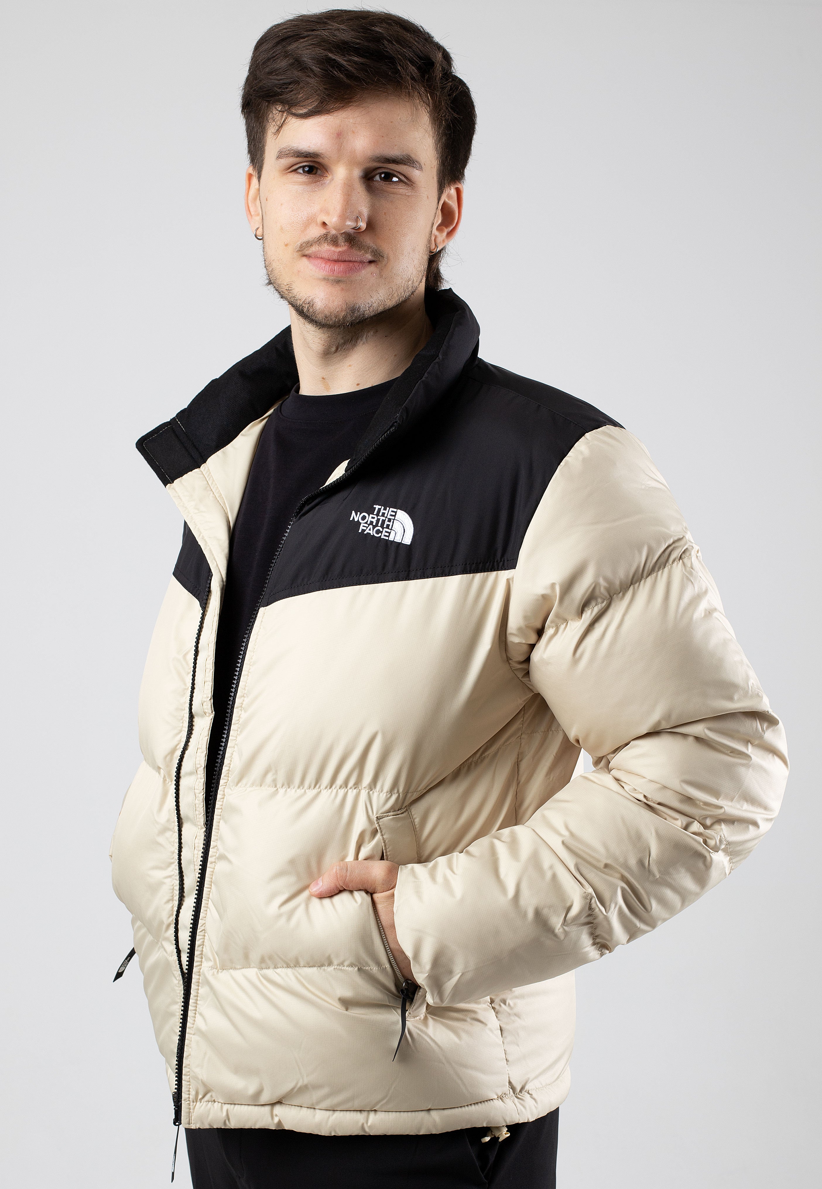 The North Face - Saikuru Gravel/Tnf Black - Jacket | Men-Image