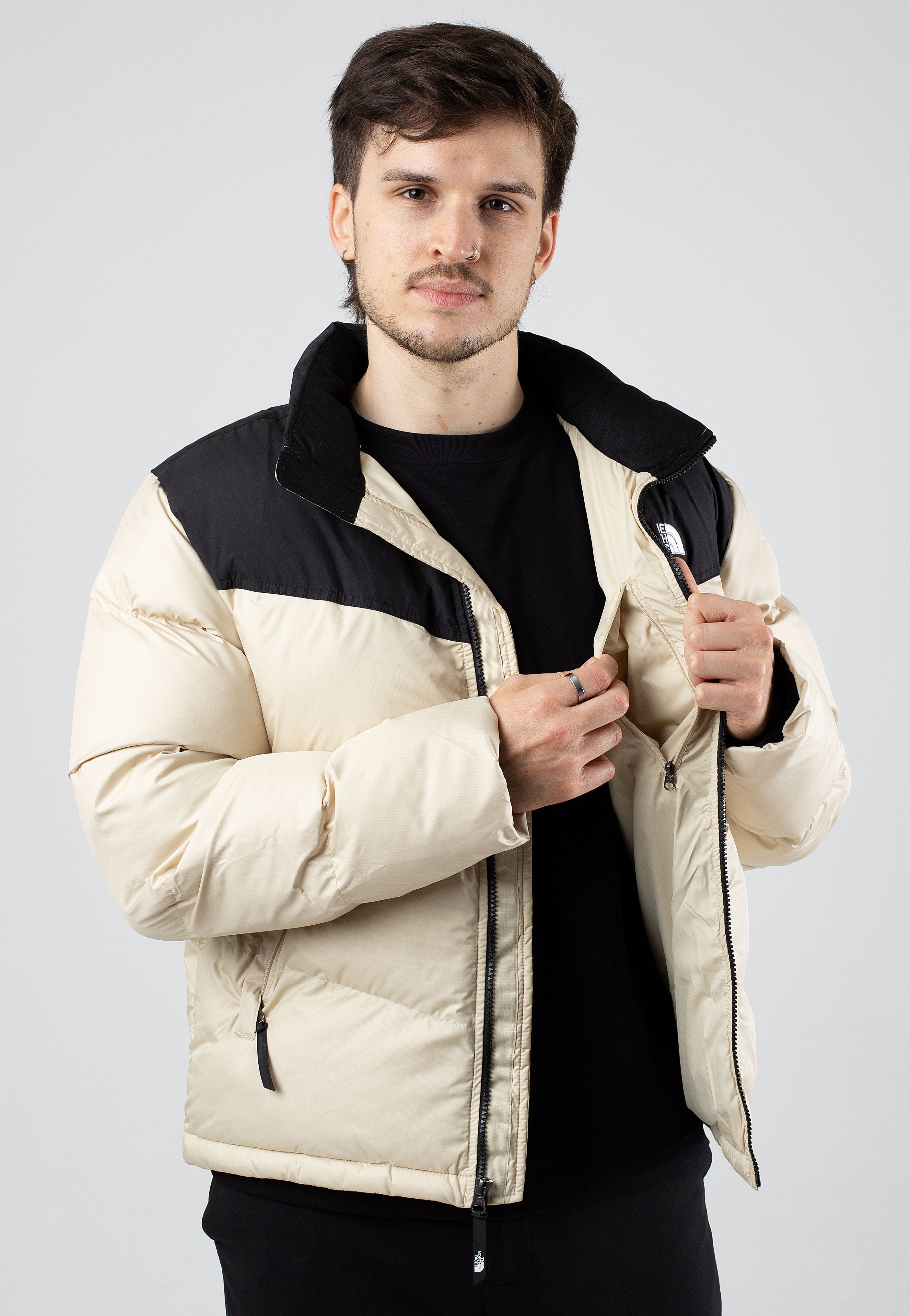 The North Face - Saikuru Gravel/Tnf Black - Jacket | Men-Image