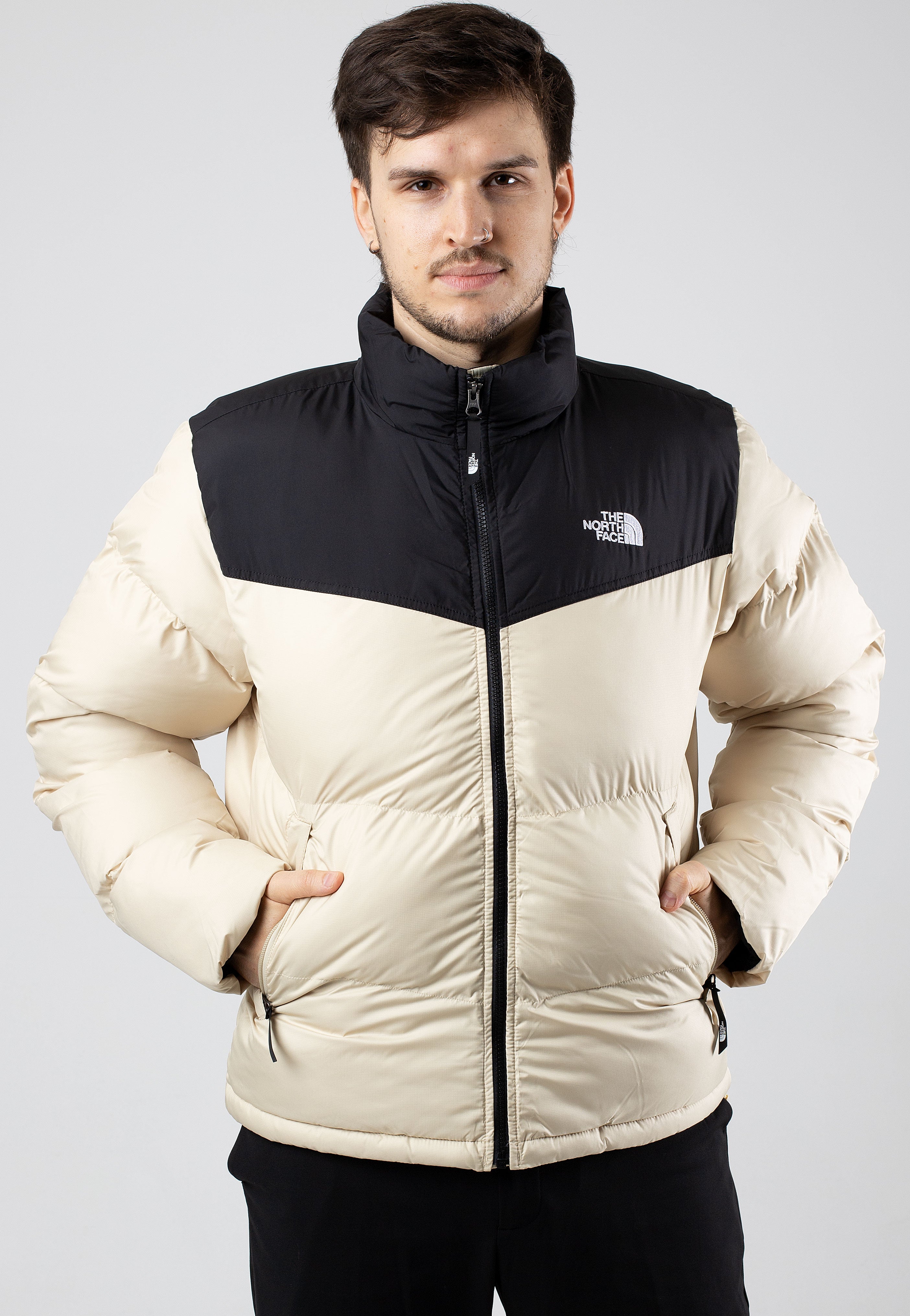 The North Face - Saikuru Gravel/Tnf Black - Jacket | Men-Image