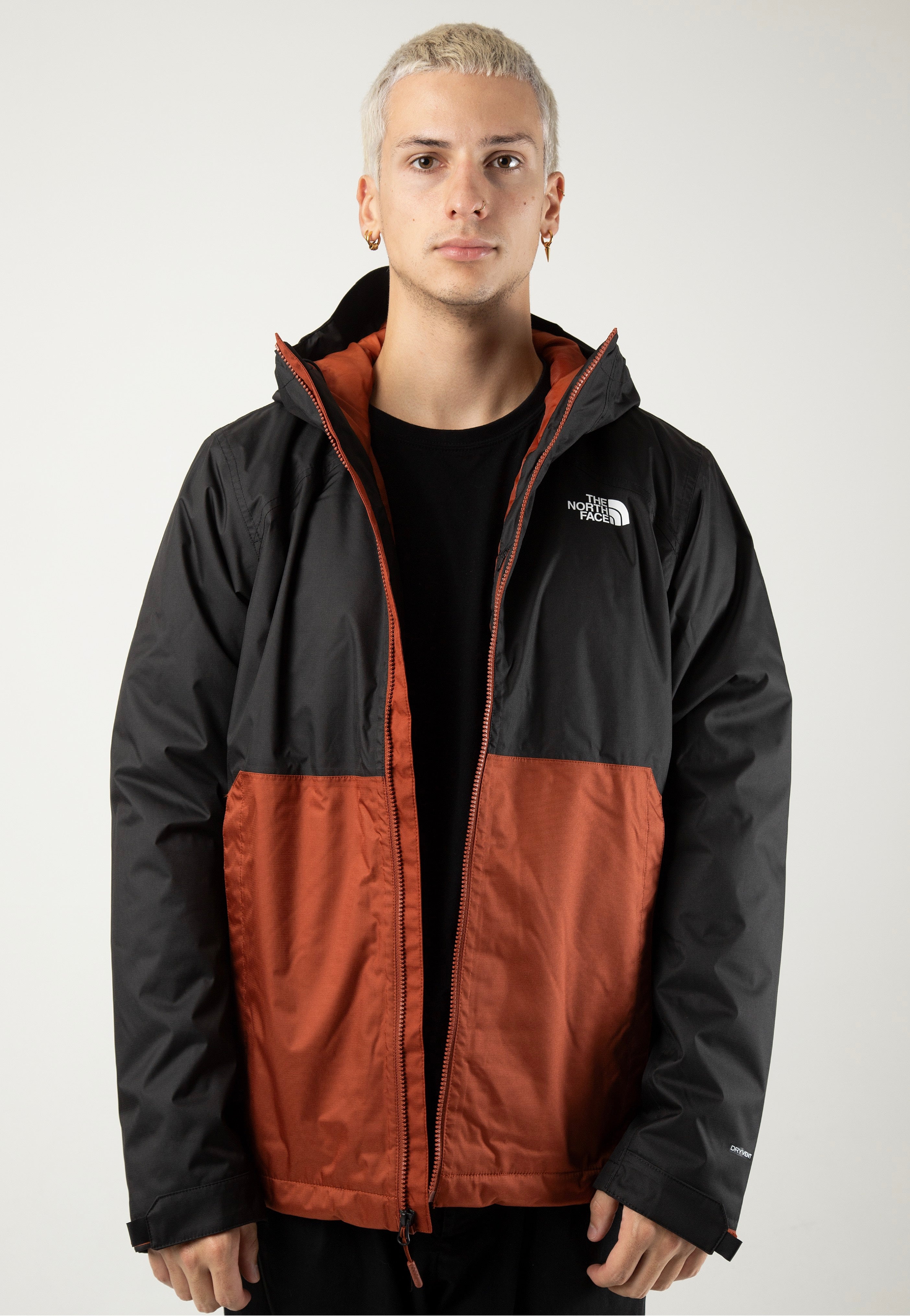 The North Face - Millerton Insulated Brandybn/Tnf Black - Jacket | Men-Image