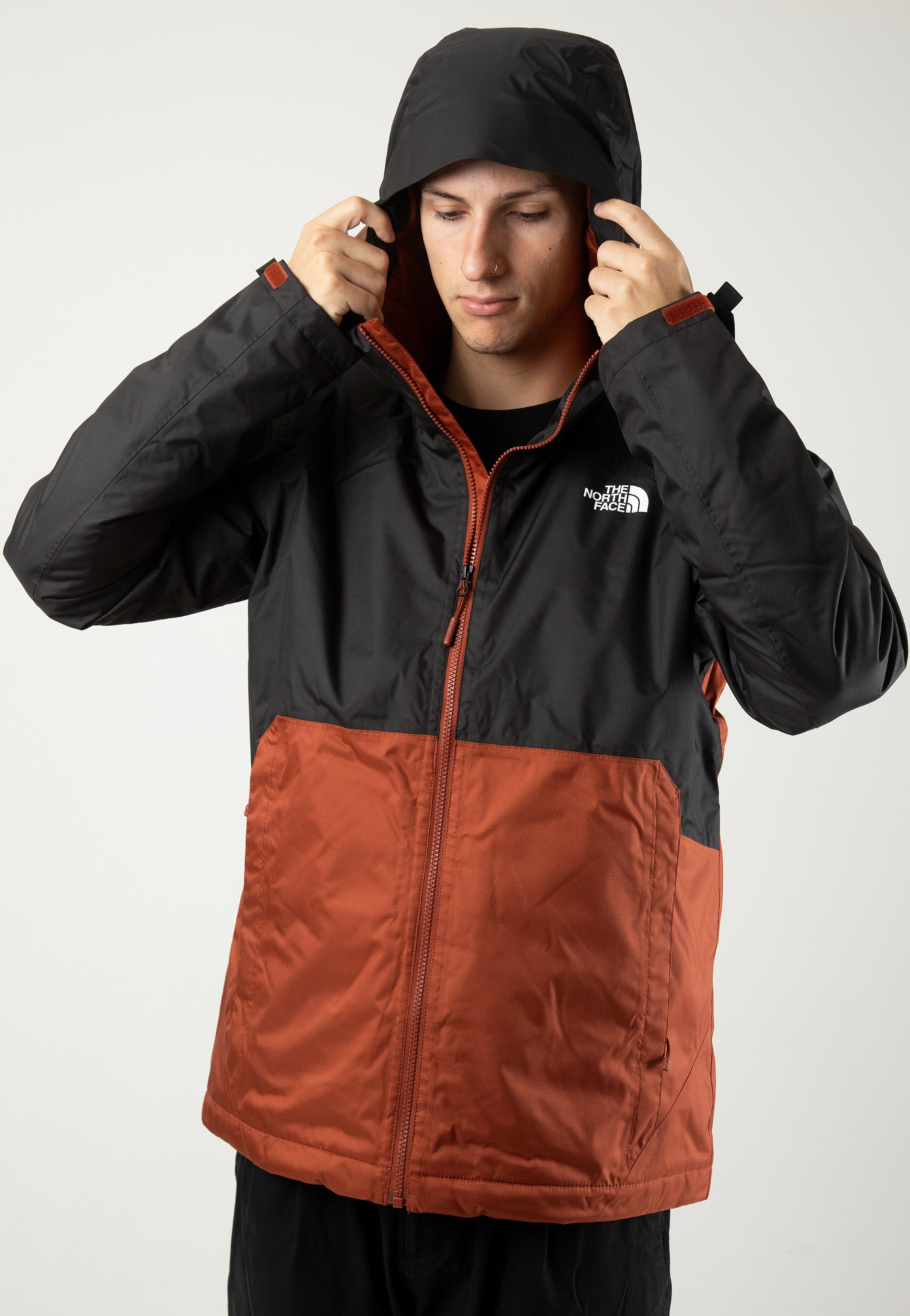 The North Face - Millerton Insulated Brandybn/Tnf Black - Jacket | Men-Image