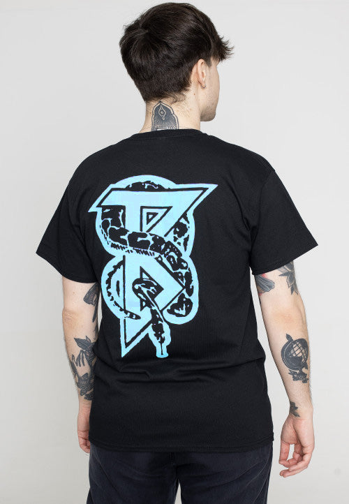 Beartooth - Teal Snake On My Back - T-Shirt | Men-Image