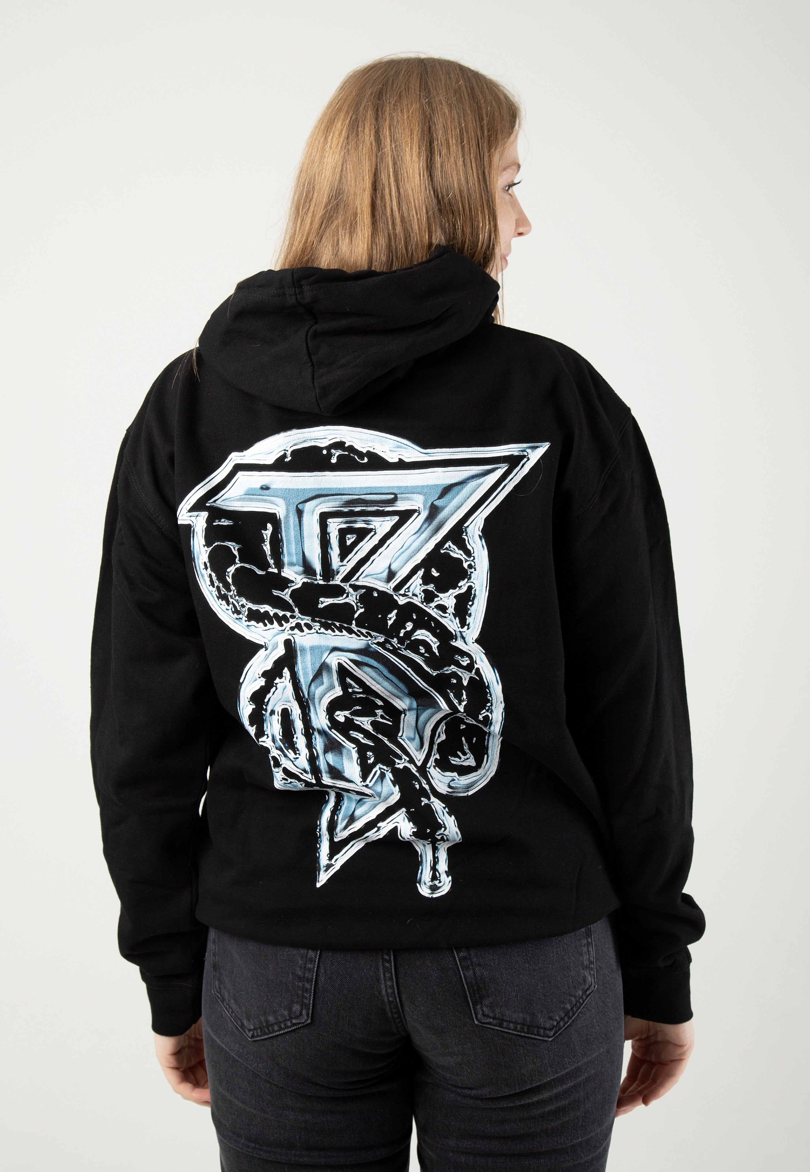 Beartooth - Chrome Logo - Hoodie | Women-Image