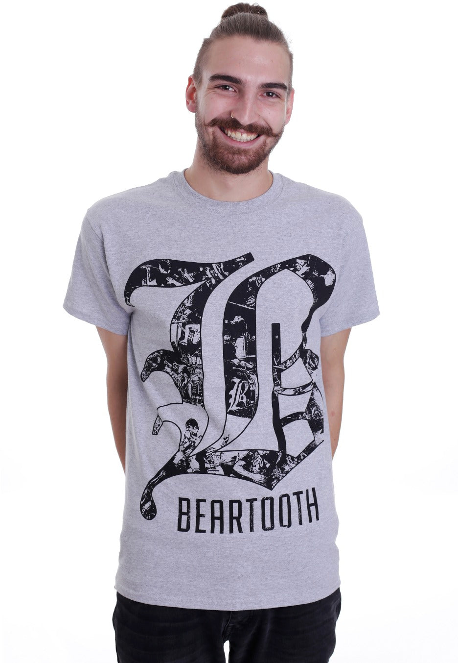 Beartooth - Collage B Sportsgrey - T-Shirt | Men-Image