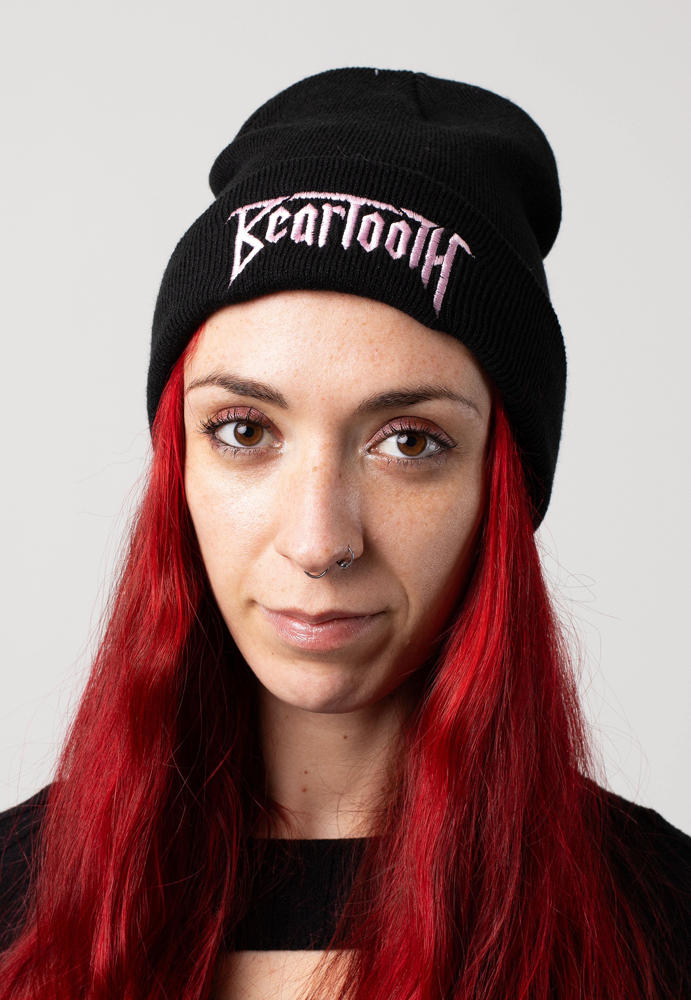 Beartooth - Pink Logo - Beanie | Neutral-Image