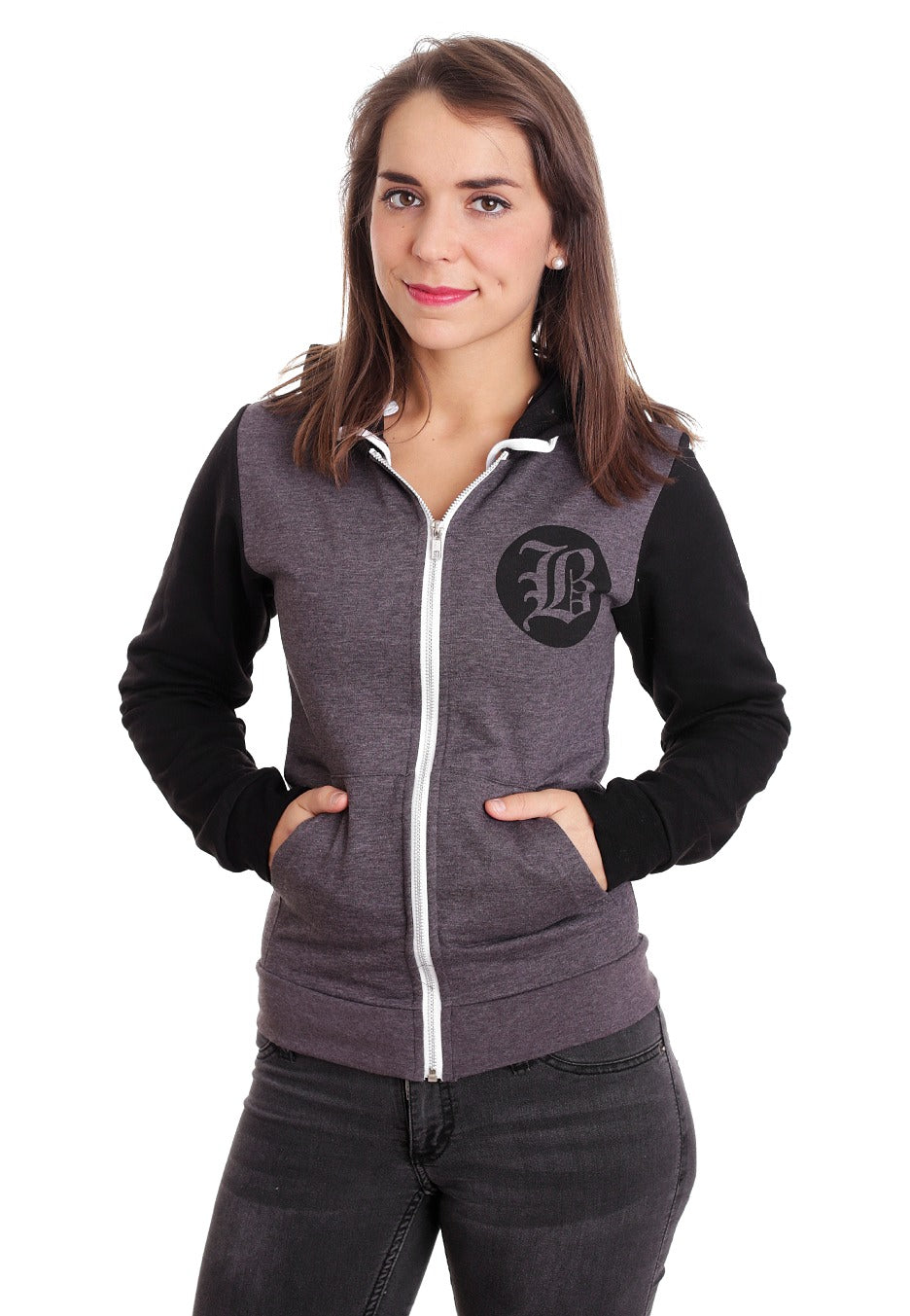 Beartooth - Sick And Disgusting Charcoal/Black - Zipper | Women-Image