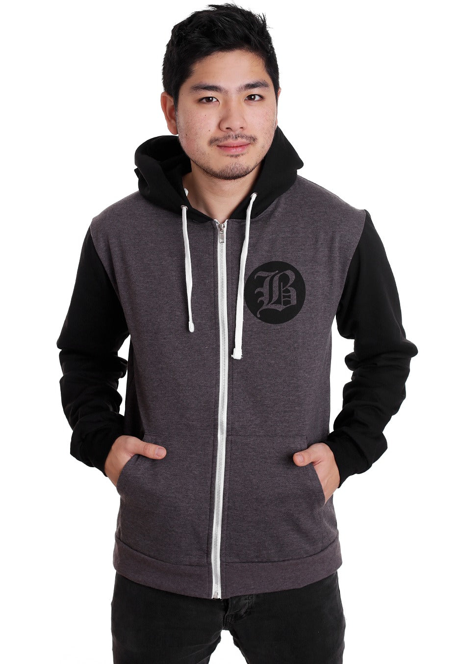 Beartooth - Sick And Disgusting Charcoal/Black - Zipper | Men-Image