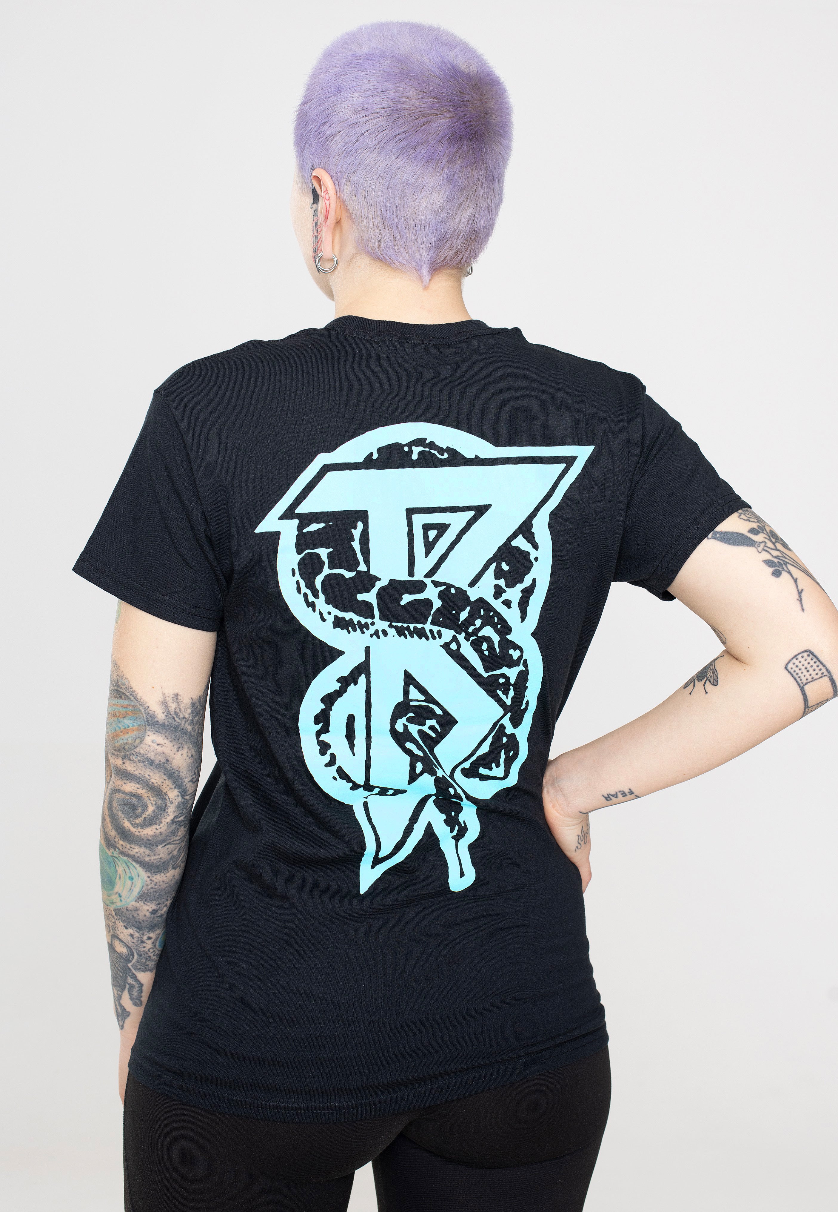 Beartooth - Teal Snake On My Back - T-Shirt | Women-Image