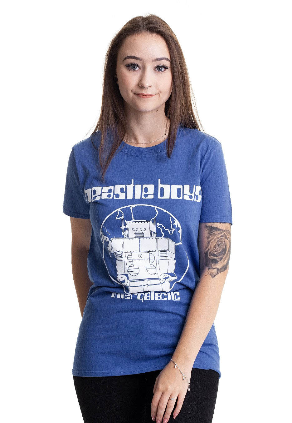 Beastie Boys - Intergalactic Blue - T-Shirt | Women-Image