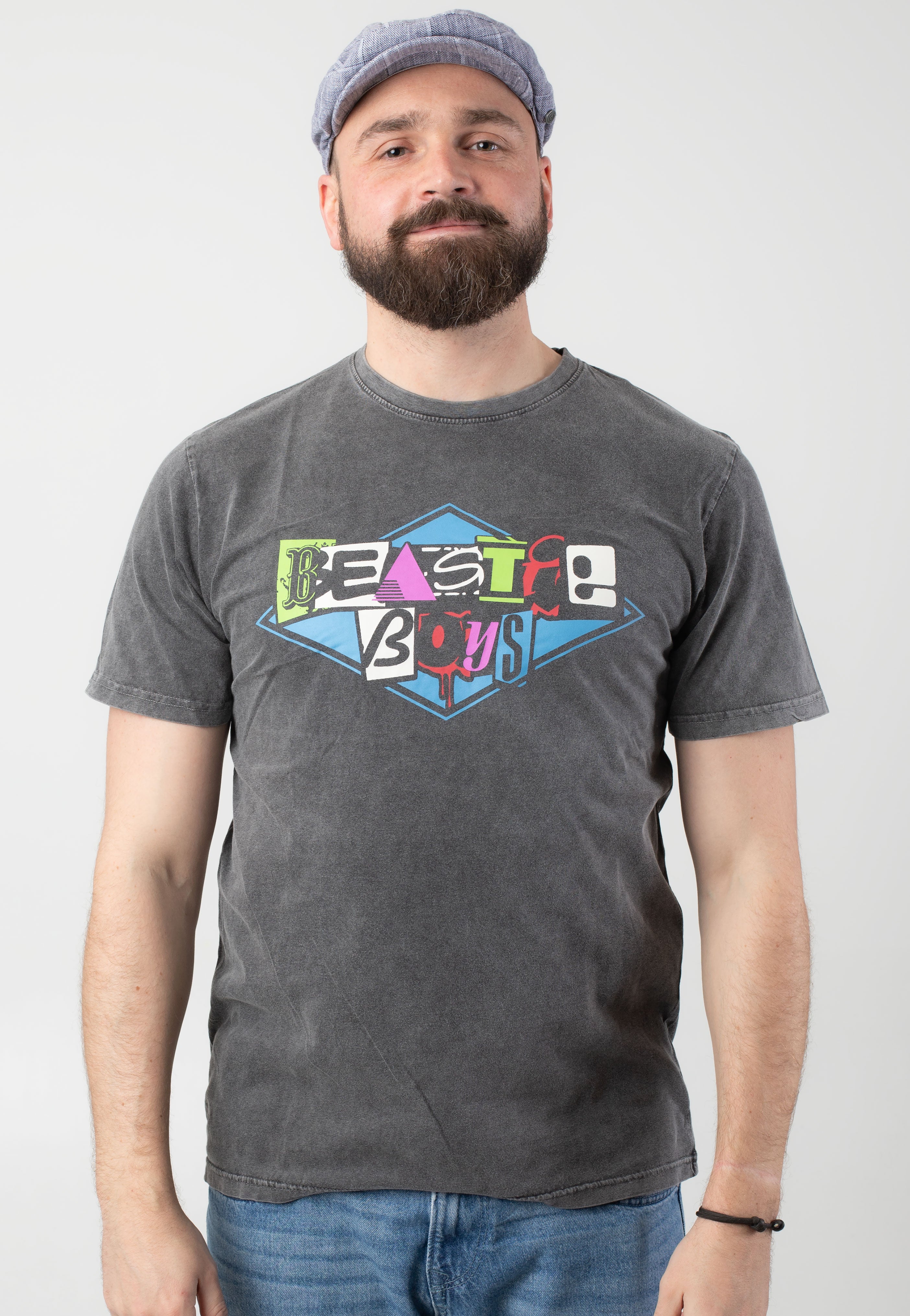 Beastie Boys - Multicolour Logo Stone Washed - T-Shirt | Men-Image