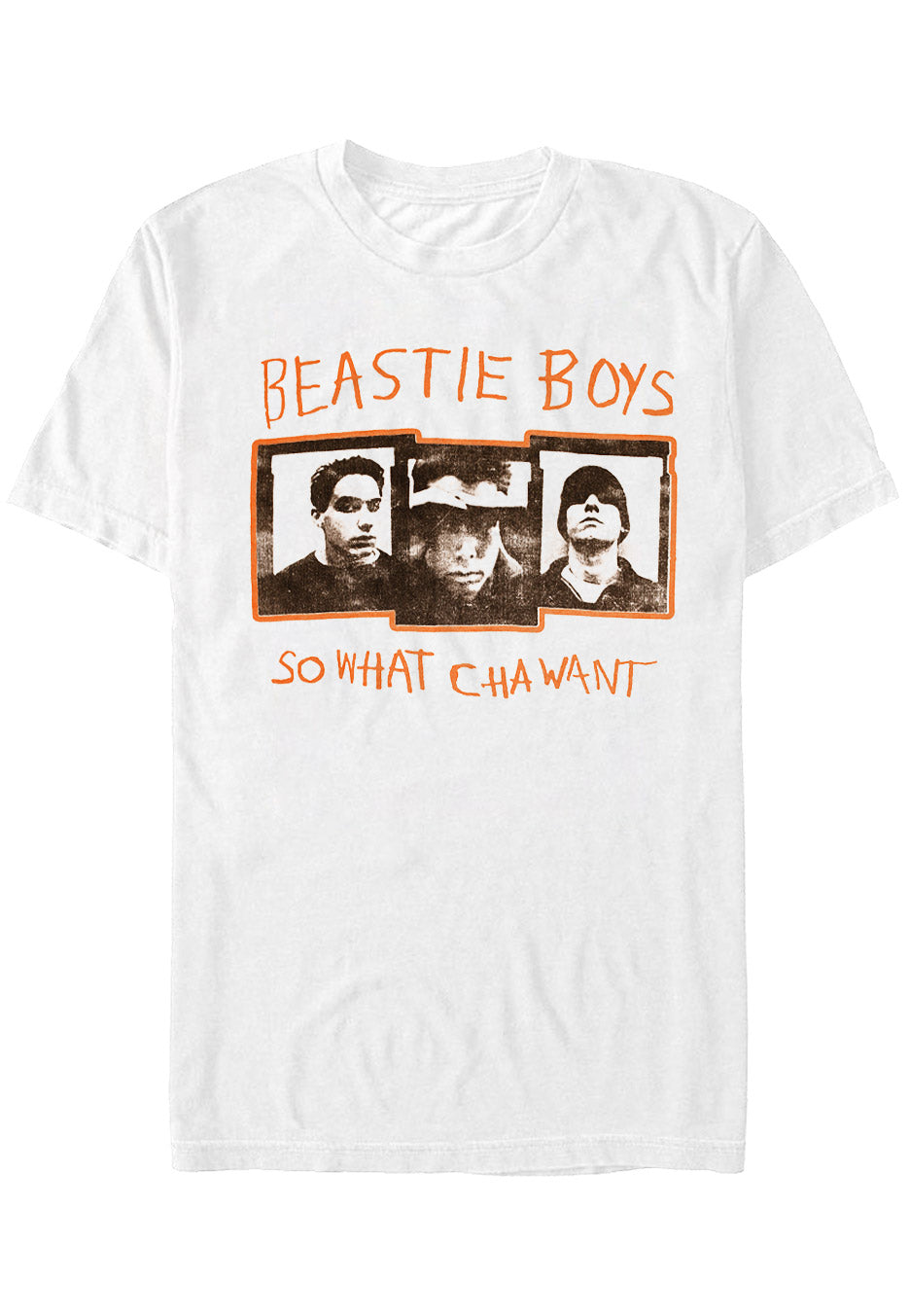 Beastie Boys - So What Cha Want White - T-Shirt | Neutral-Image