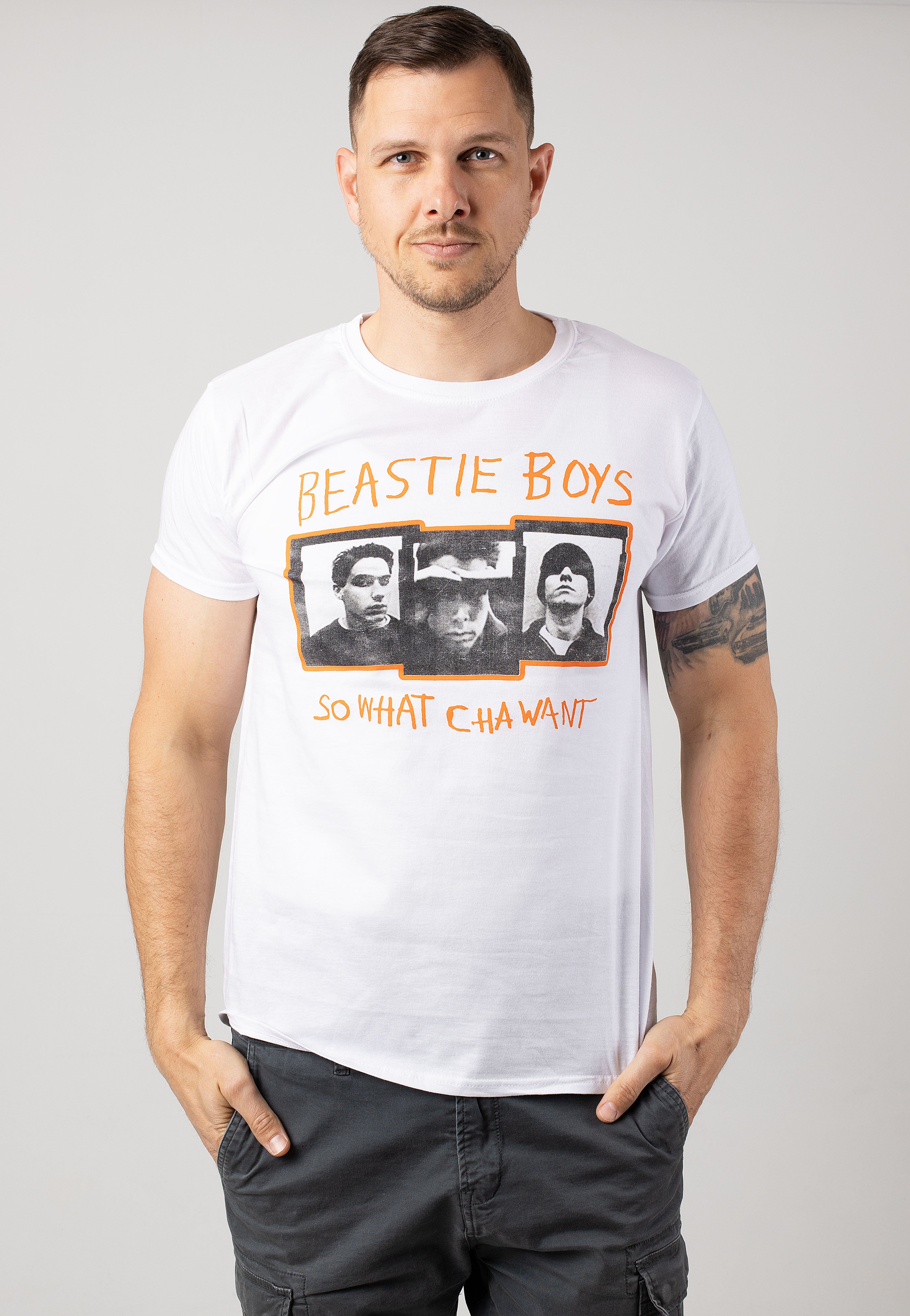 Beastie Boys - So What Cha Want White - T-Shirt | Men-Image