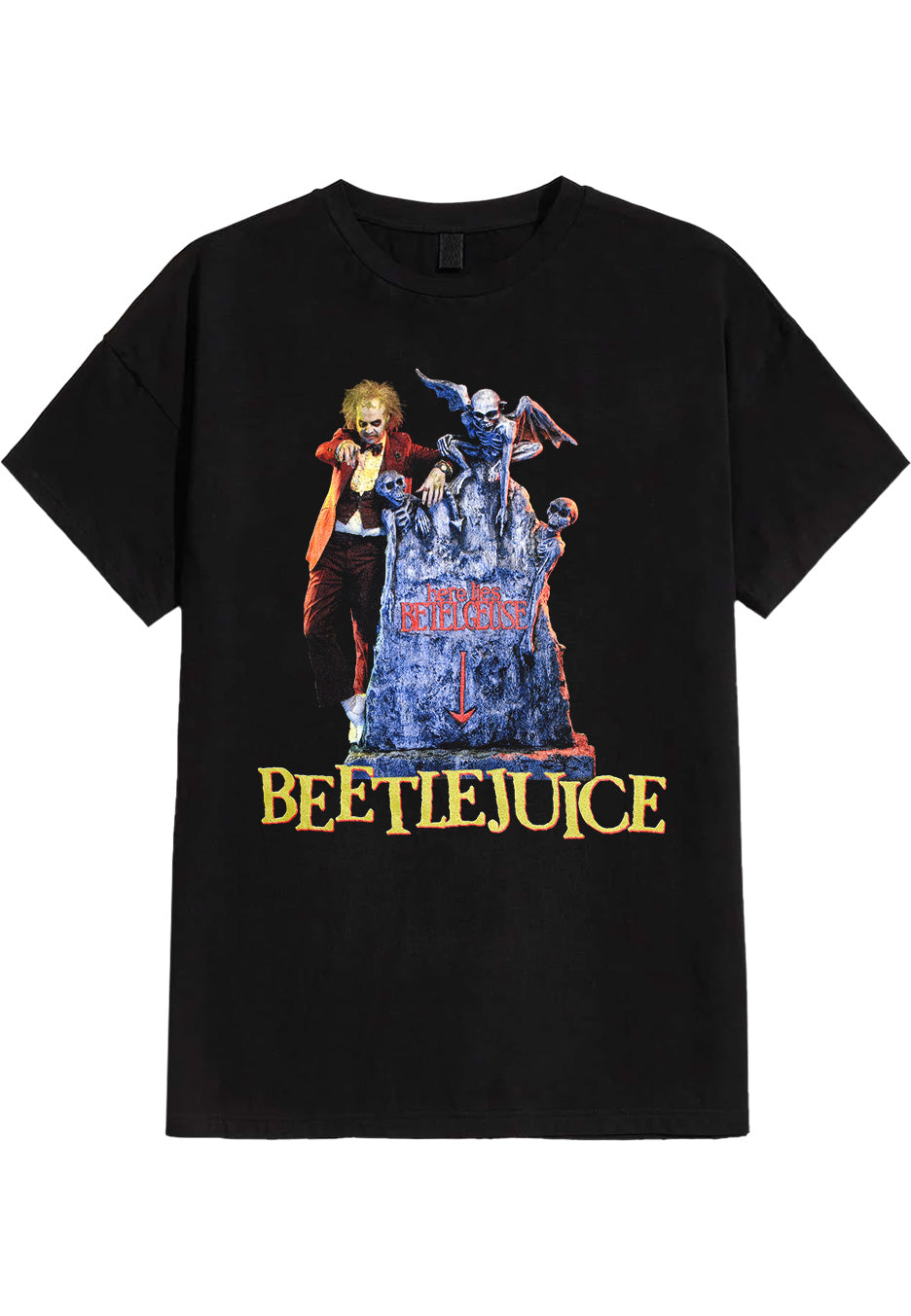 Beetlejuice - Here Lies - T-Shirt | Neutral-Image