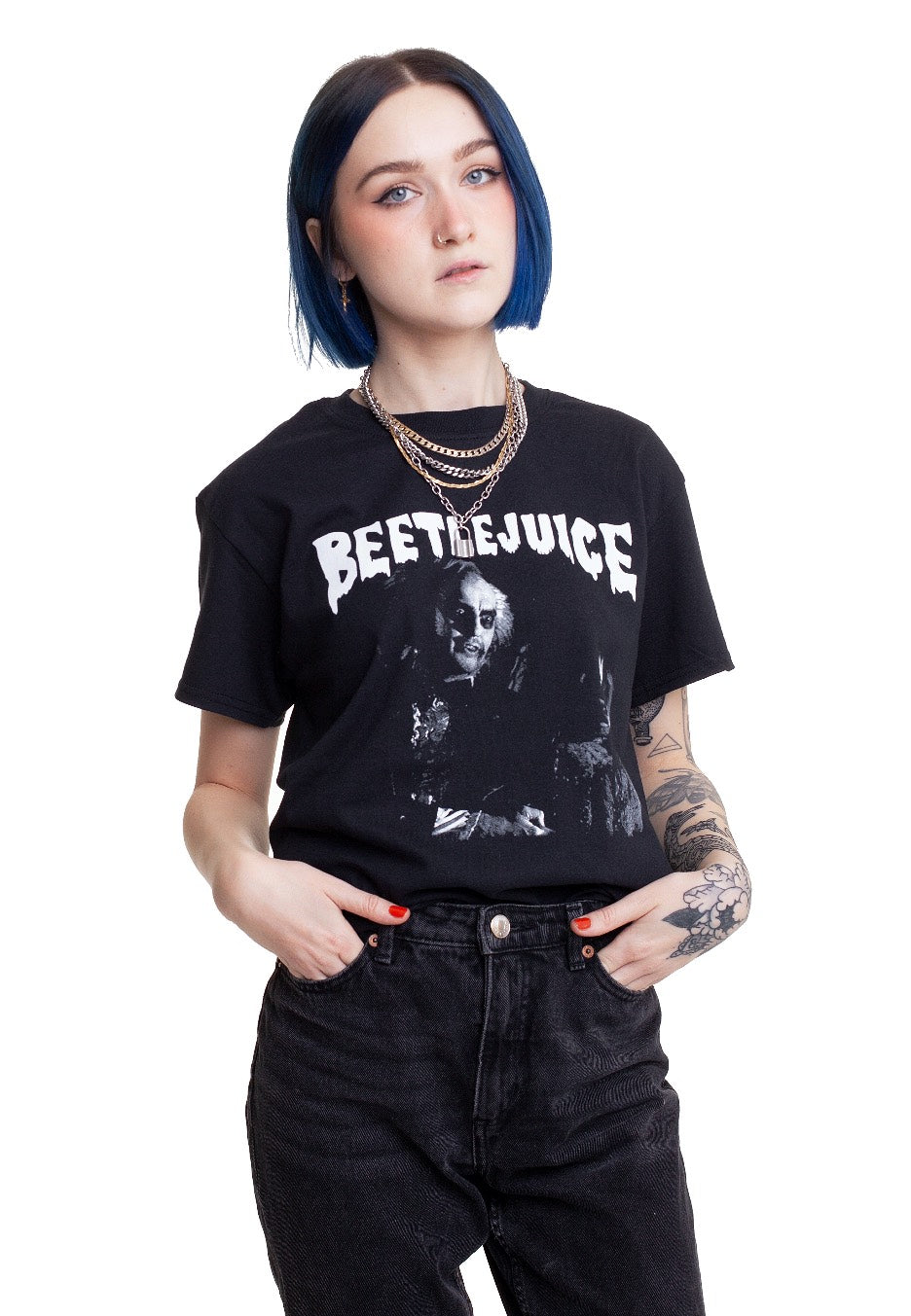 Beetlejuice - Monochrome - T-Shirt | Women-Image