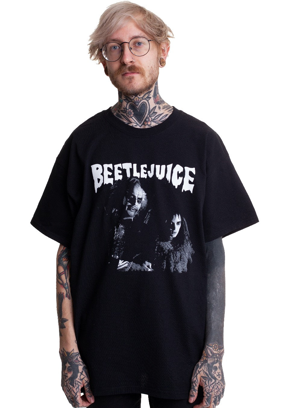 Beetlejuice - Monochrome - T-Shirt | Men-Image