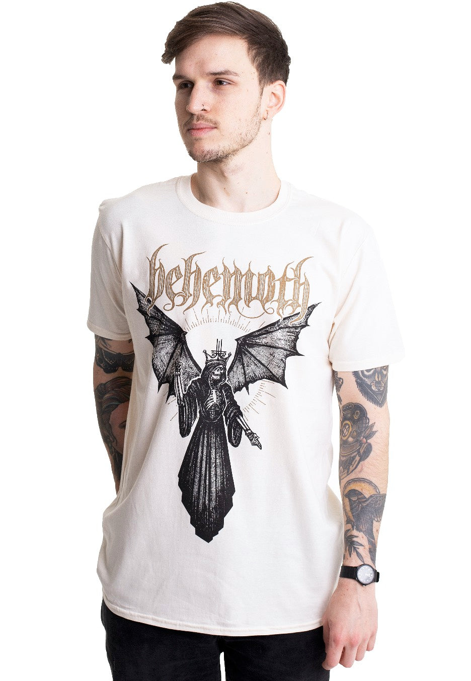 Behemoth - Angel Of Death Natural - T-Shirt | Men-Image