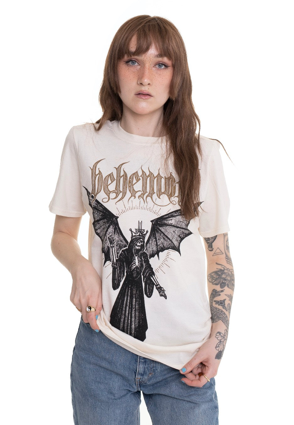 Behemoth - Angel Of Death Natural - T-Shirt | Women-Image