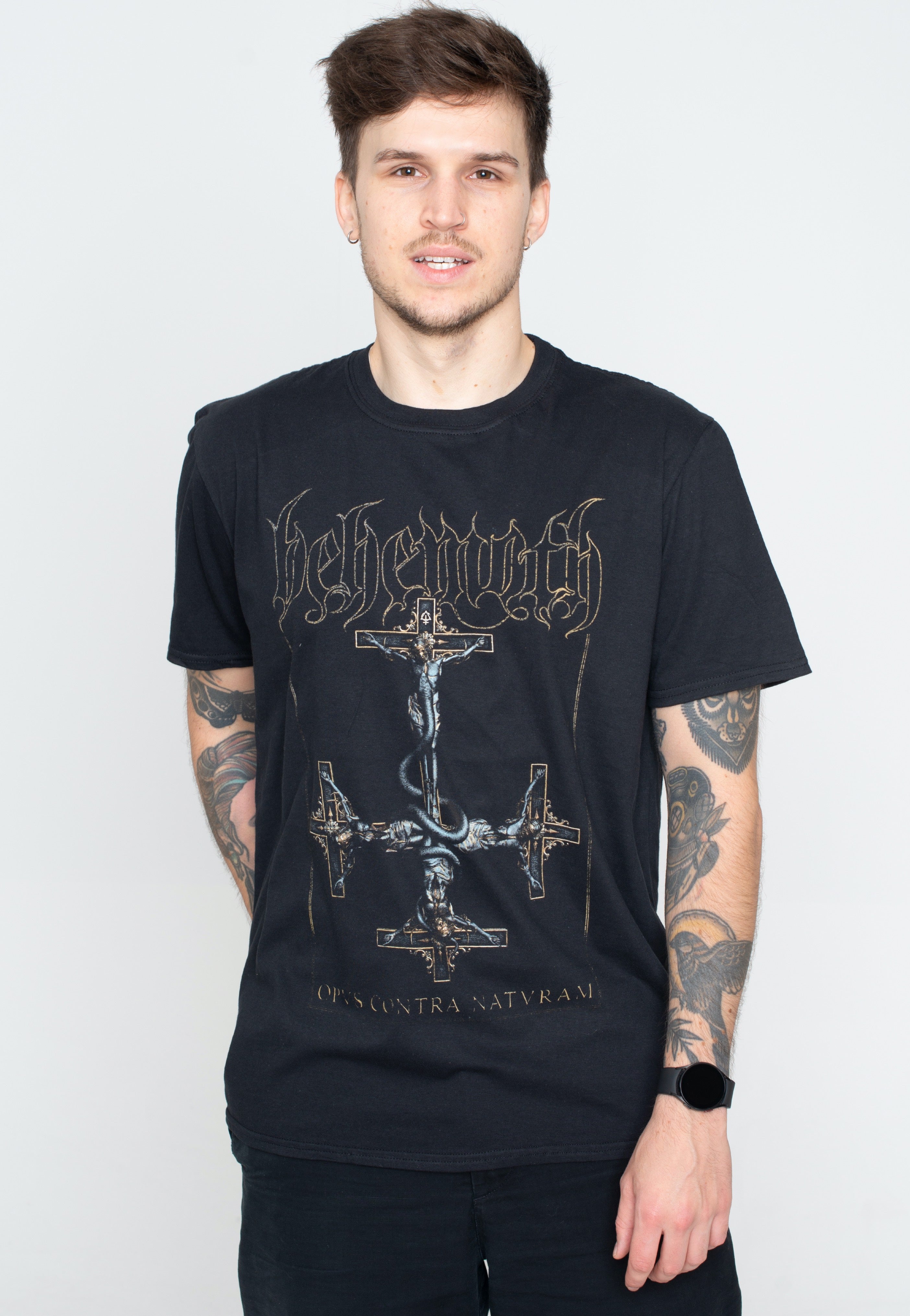 Behemoth - Opvs Contra Natvram Cover - T-Shirt | Men-Image