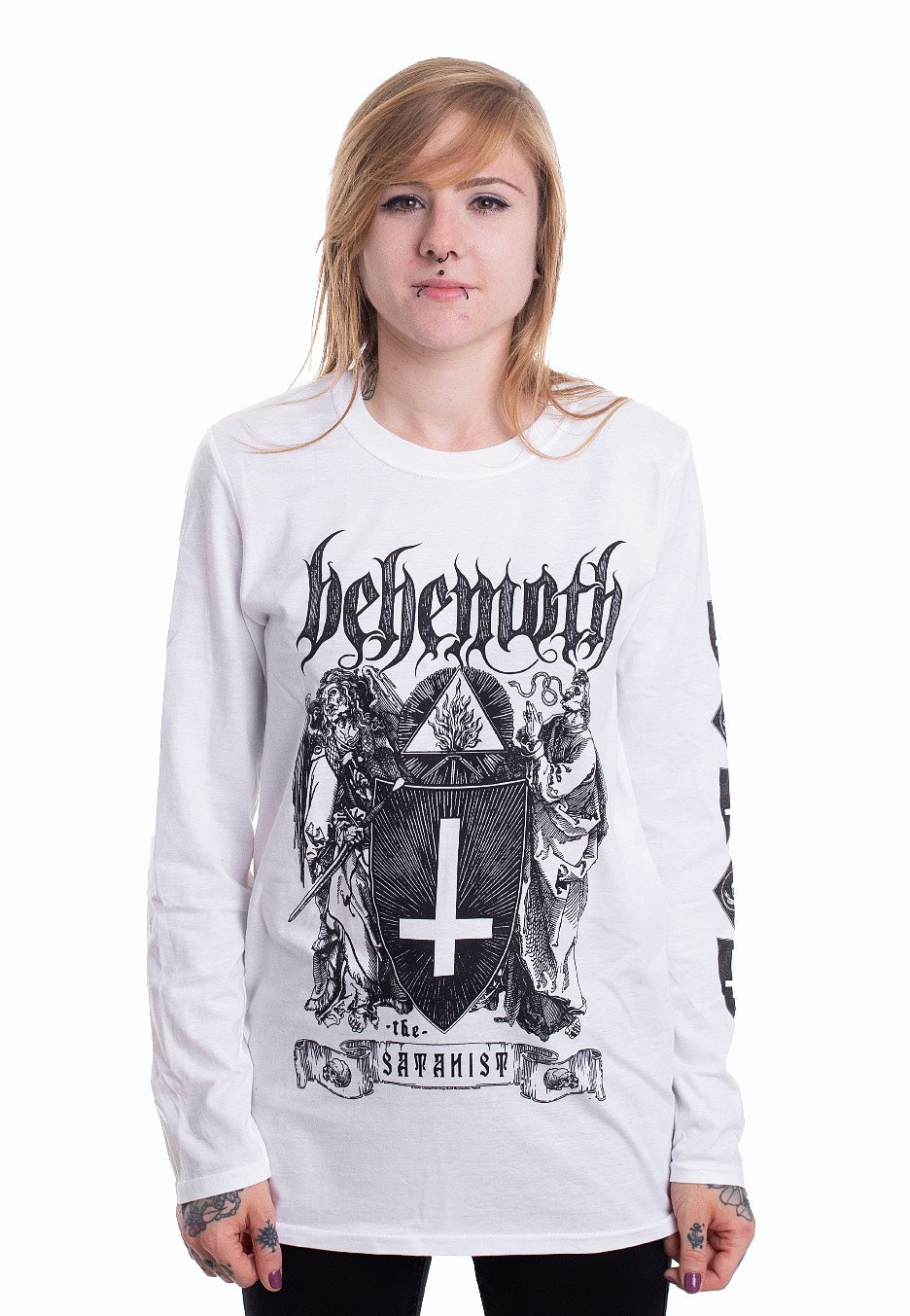 Behemoth - The Satanist White - Longsleeve | Women-Image