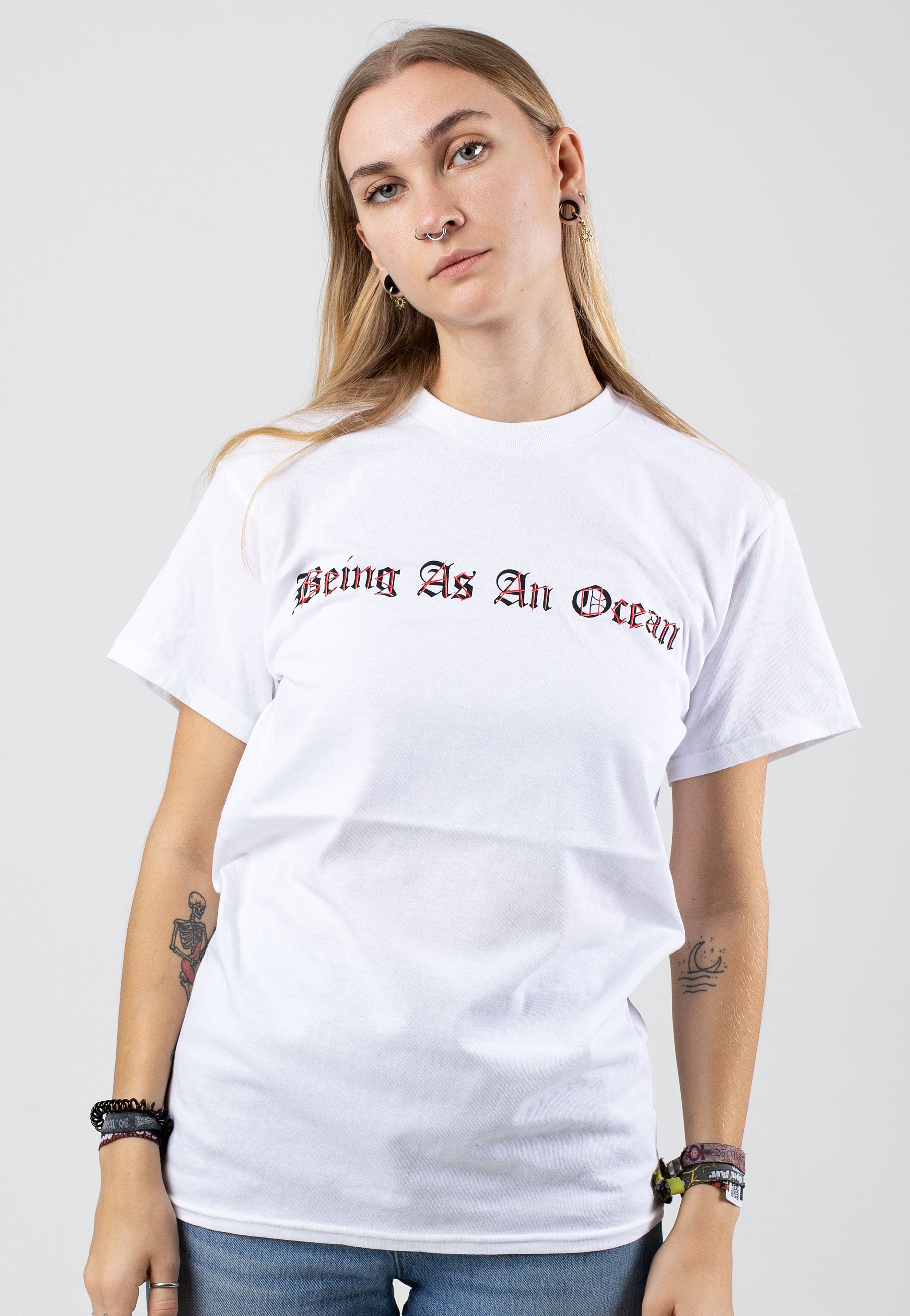 Being As An Ocean - Demon White - T-Shirt | Women-Image