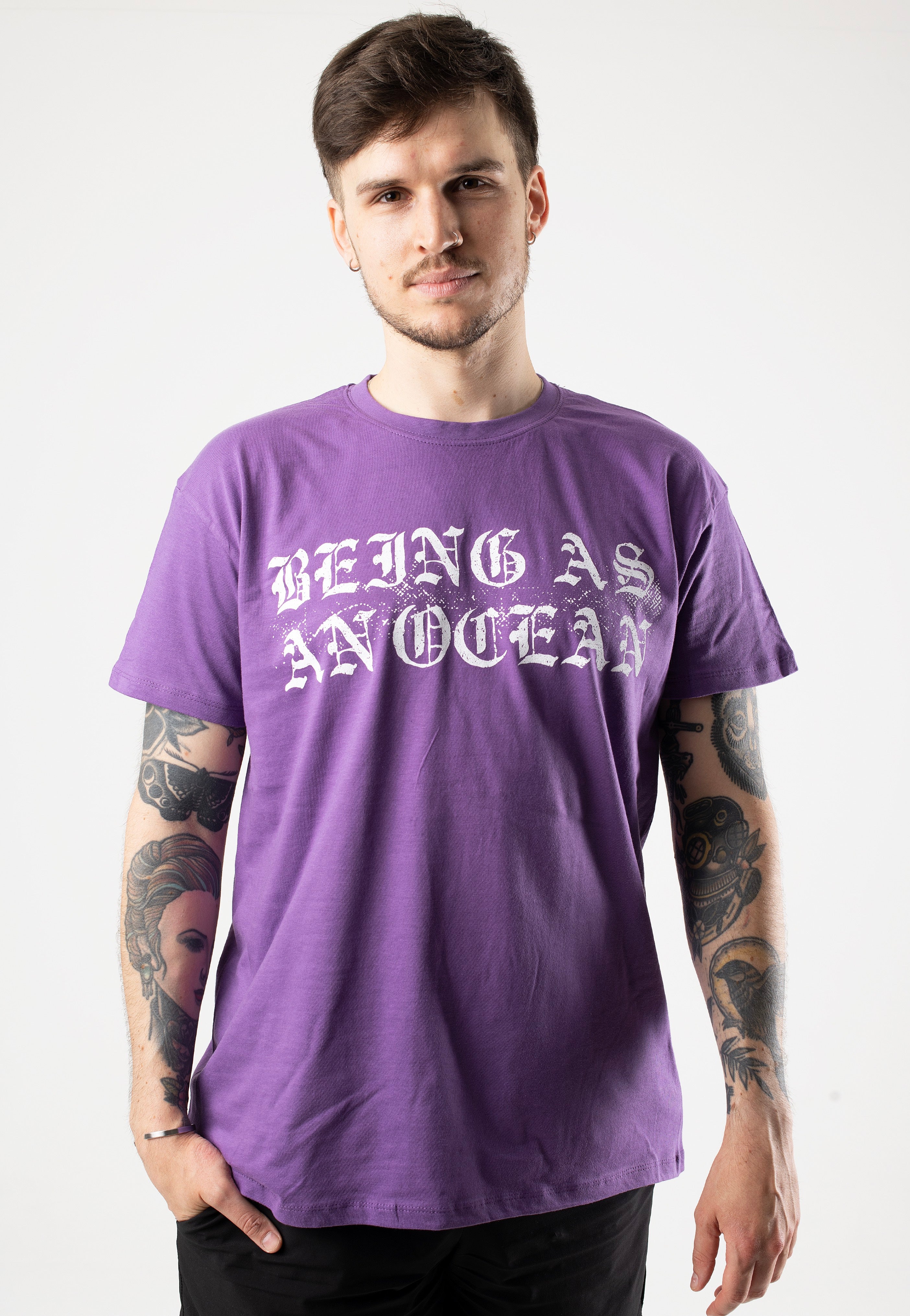 Being As An Ocean - Fighting Foxes Violet - T-Shirt | Men-Image