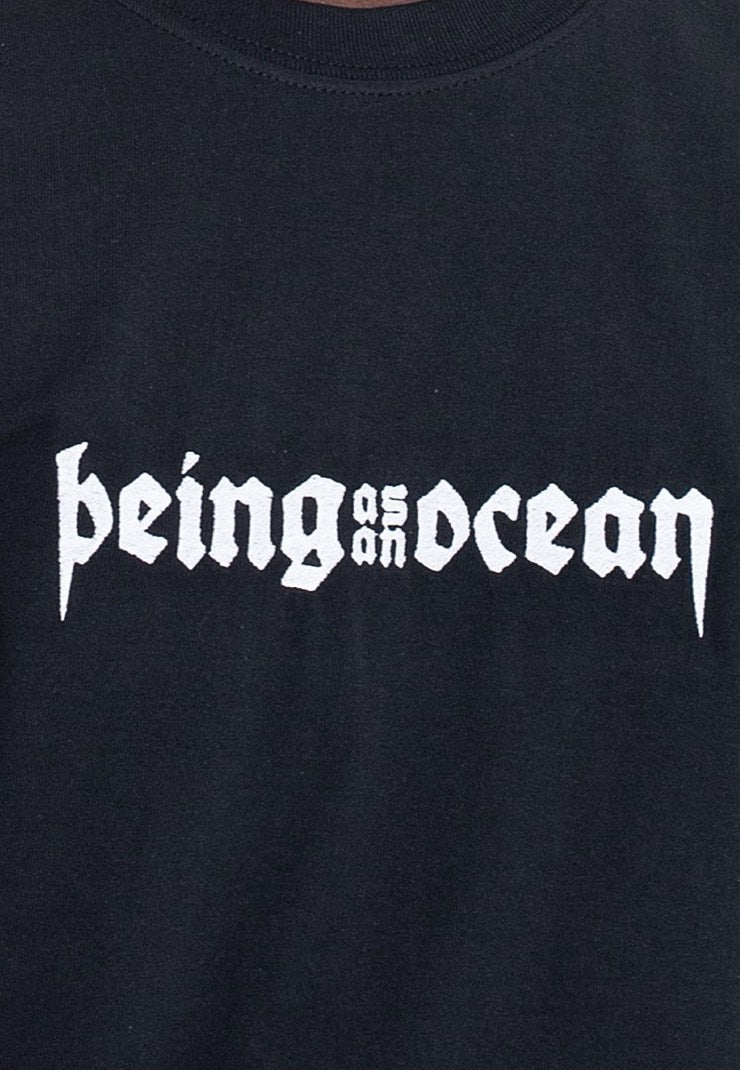 Being As An Ocean - Skeleton Roses Embroidered - T-Shirt | Men-Image