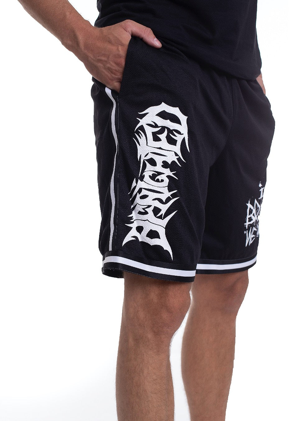 Benighted - Brutality Striped - Shorts | Men-Image