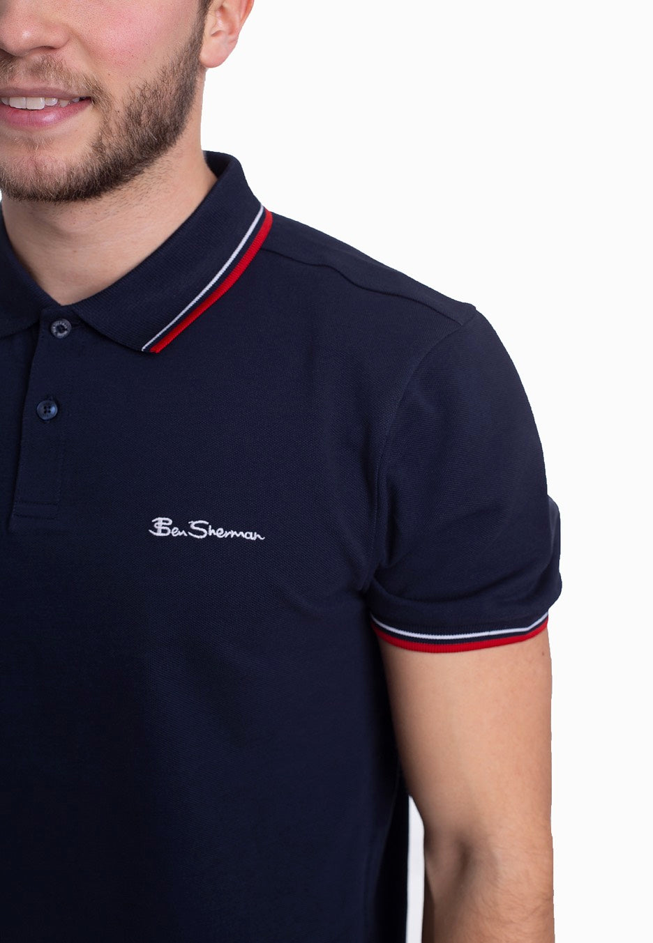 Ben Sherman - Signature Dark/Navy - Polo | Men-Image