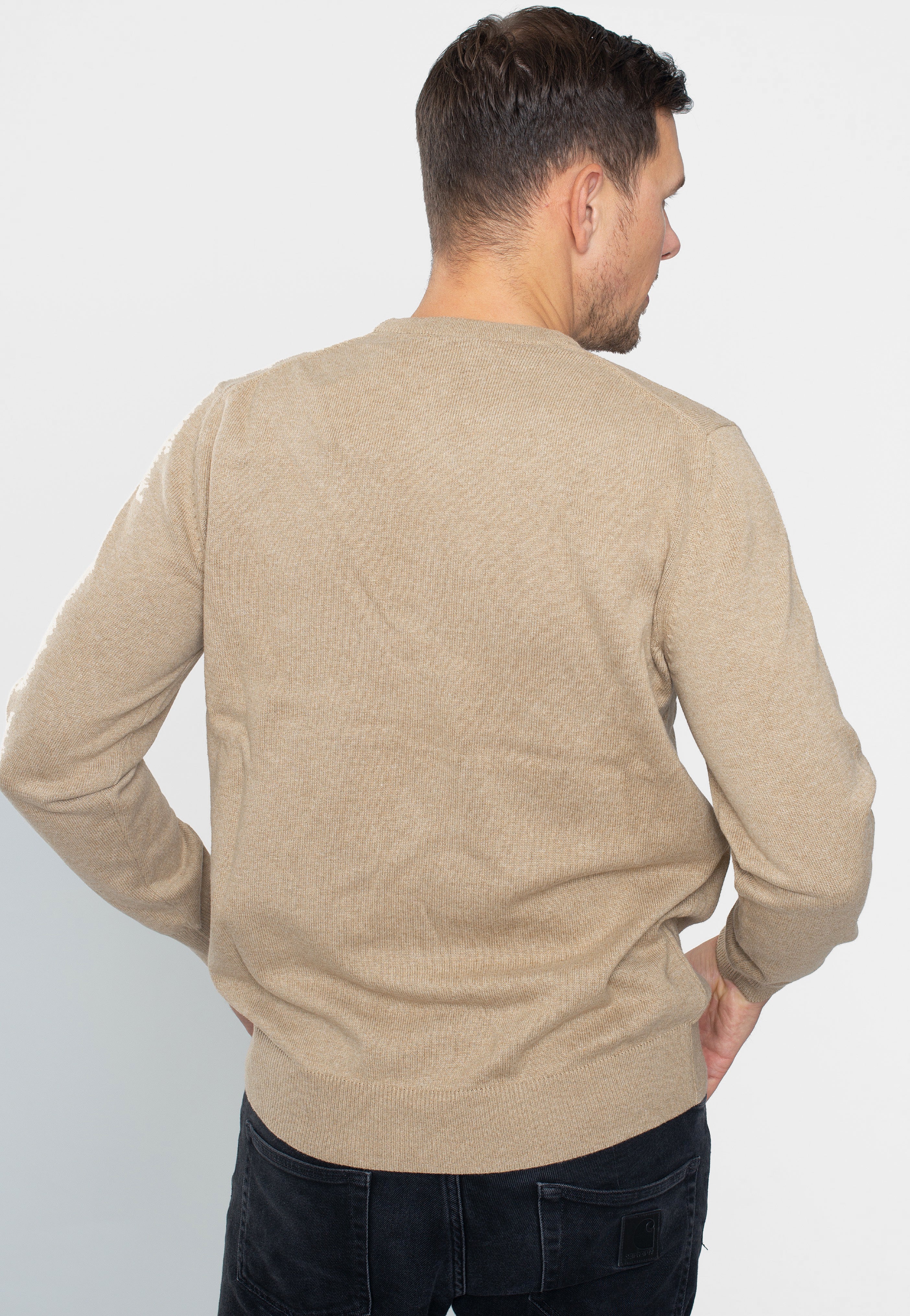 Ben Sherman - Signature Cotton Crew Sand - Pullover | Men-Image