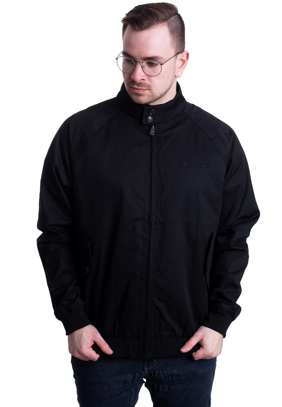 Ben Sherman - Signature Harrington Black - Jacket | Men-Image