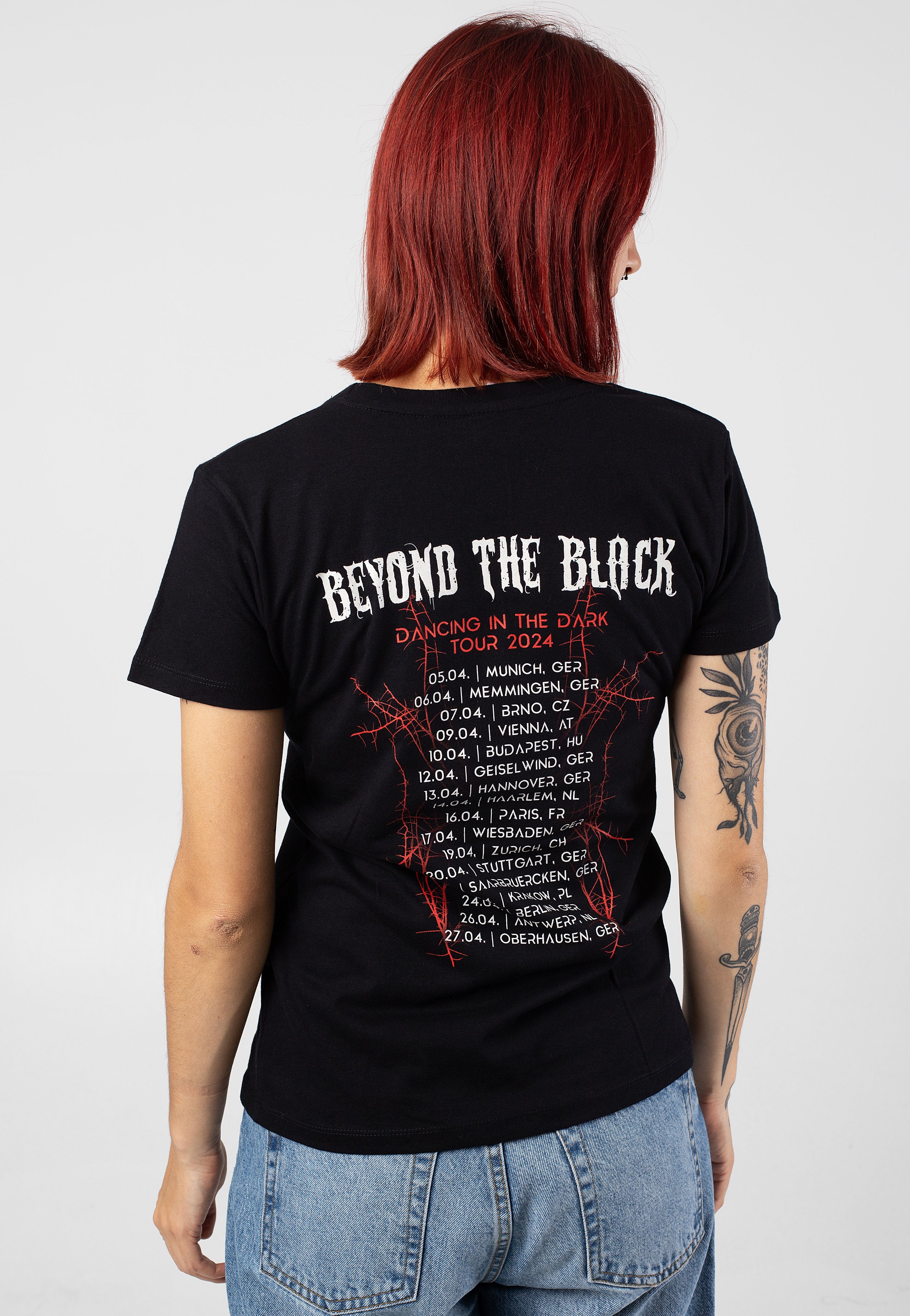 Beyond The Black - Dancing In The Dark Tour 2024 - Girly | Men-Image