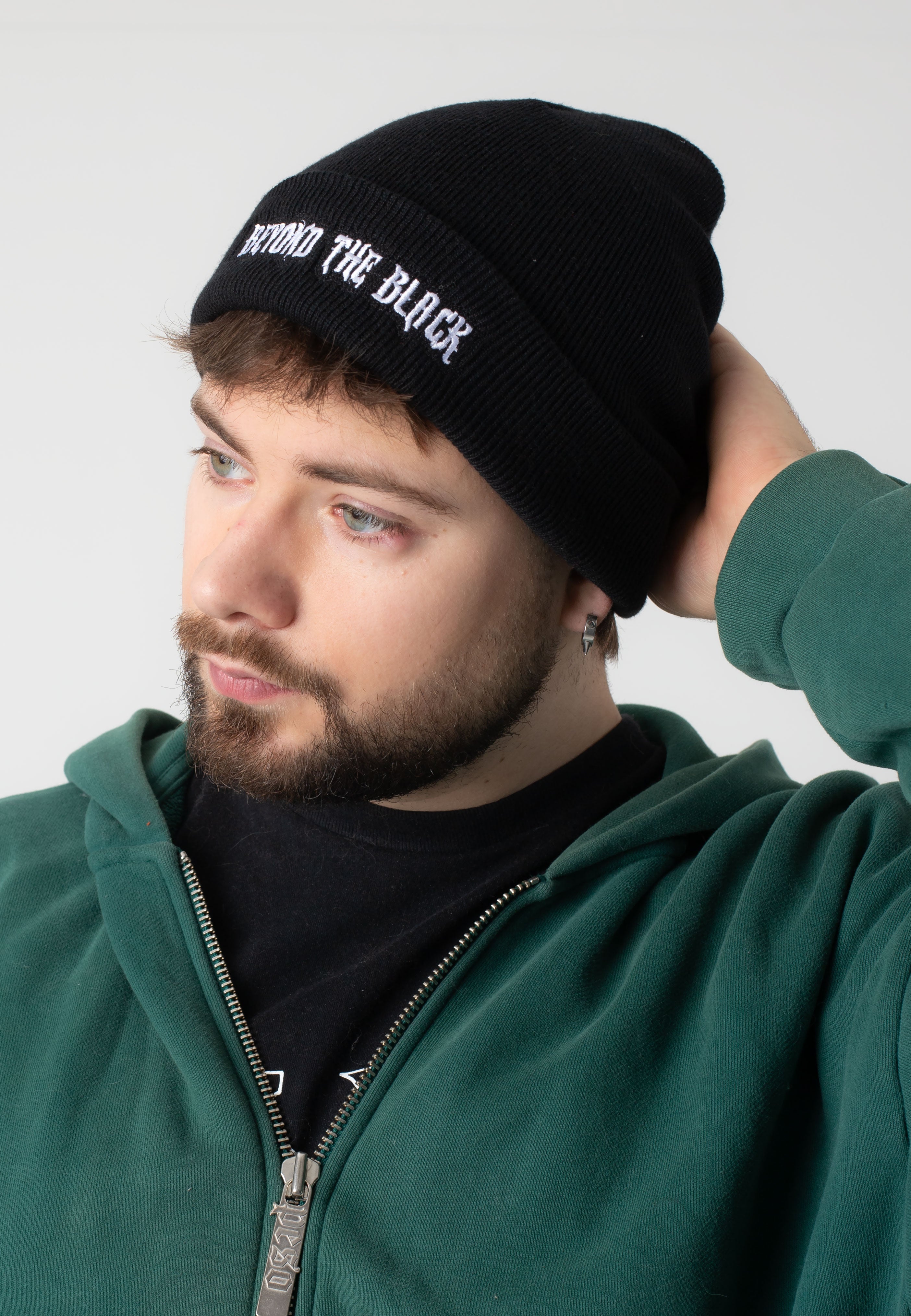 Beyond The Black - One Line Logo - Beanie | Neutral-Image