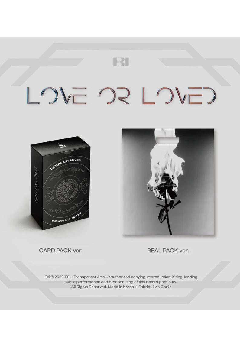 B.I - Love Or Loved Part.1 - CD | Neutral-Image