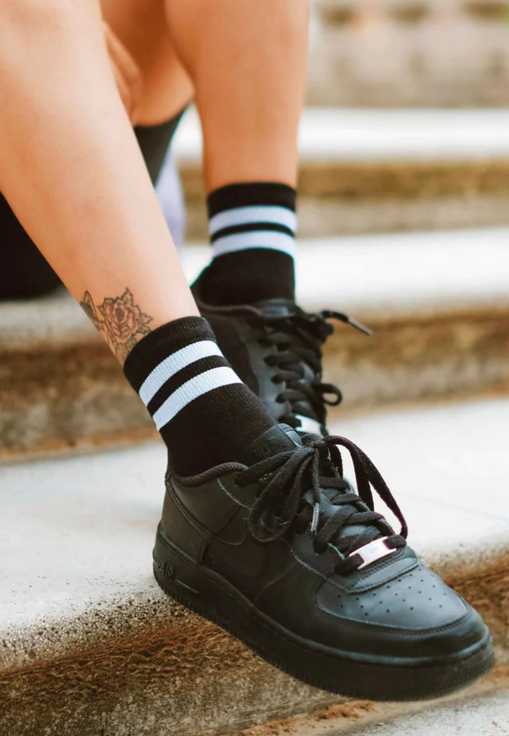 American Socks - Back In Black Ankle High - Socks | Neutral-Image