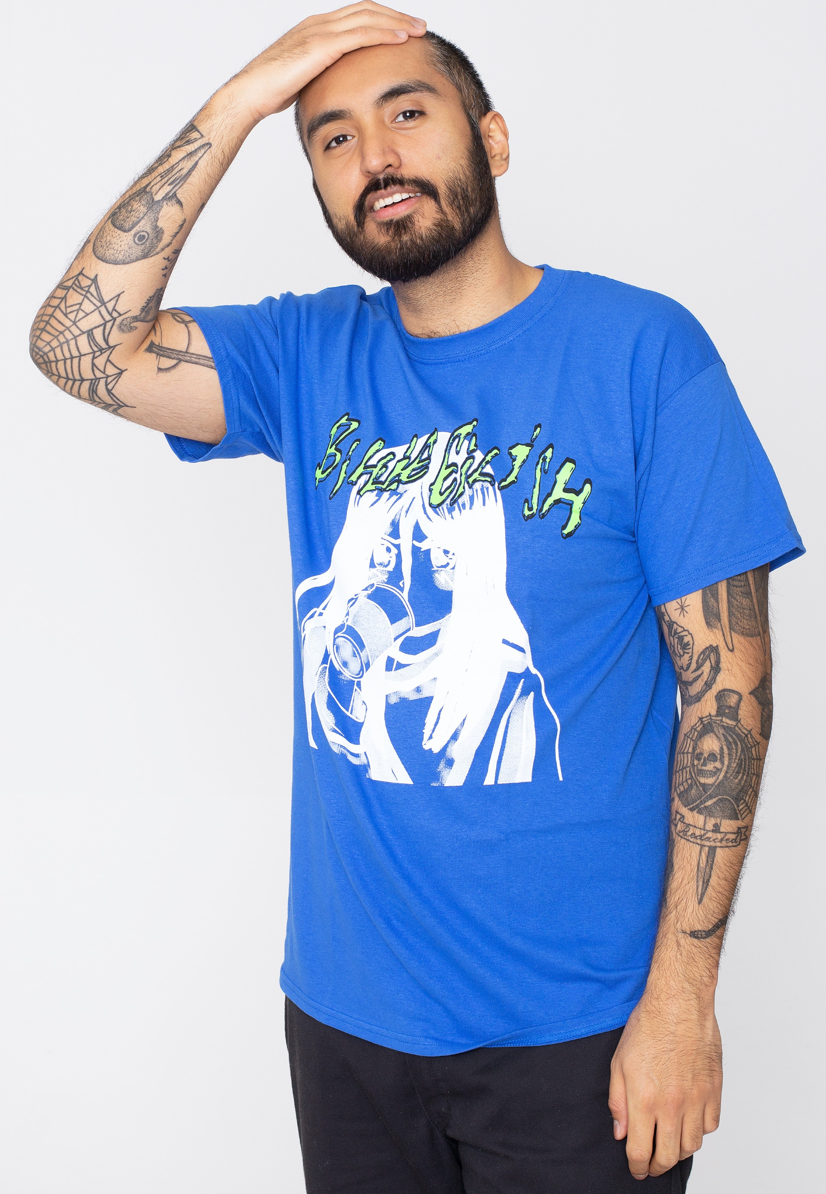 Billie Eilish - Anime Drink Blue - T-Shirt | Men-Image