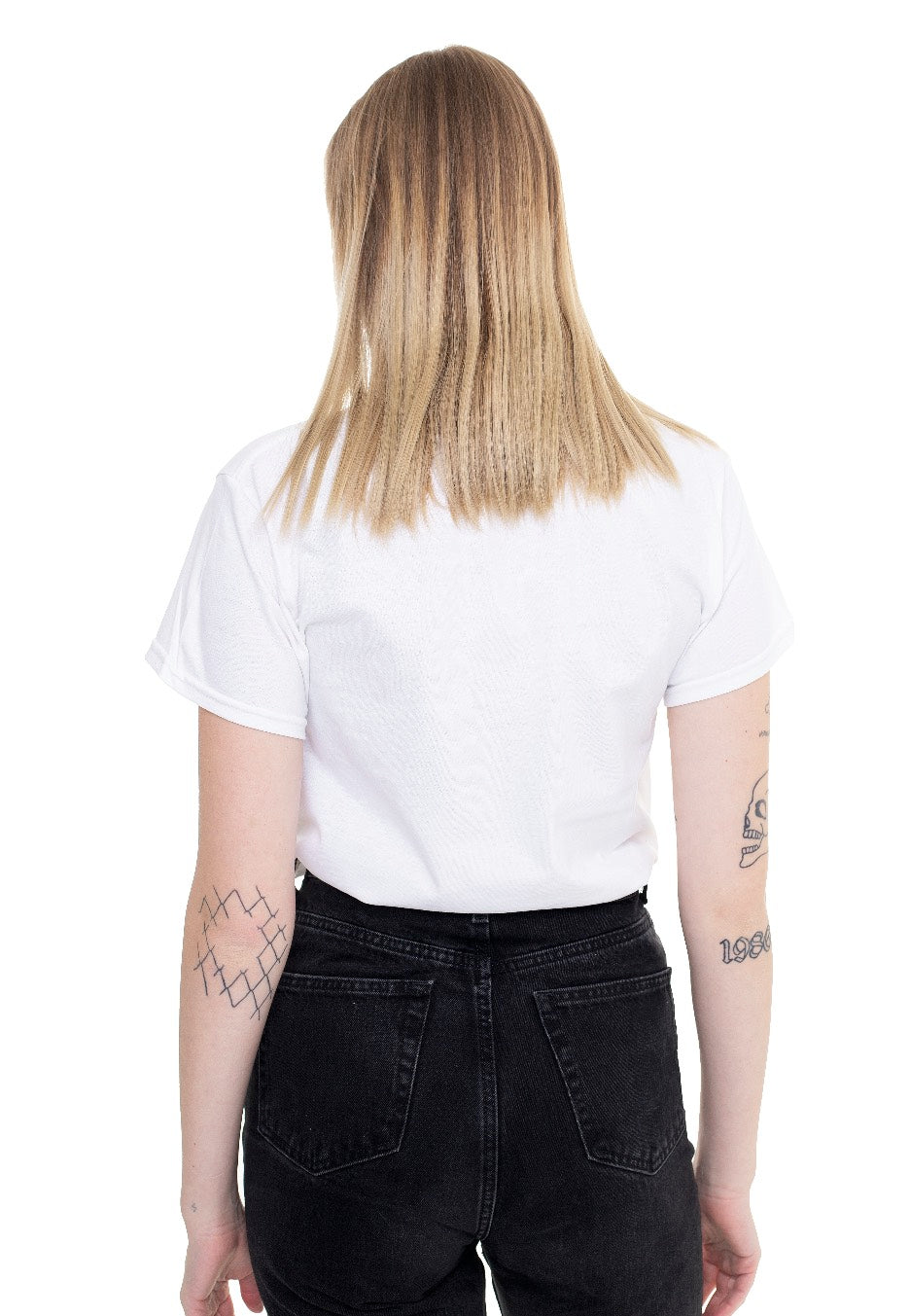 Billie Eilish - Smile White - T-Shirt | Women-Image