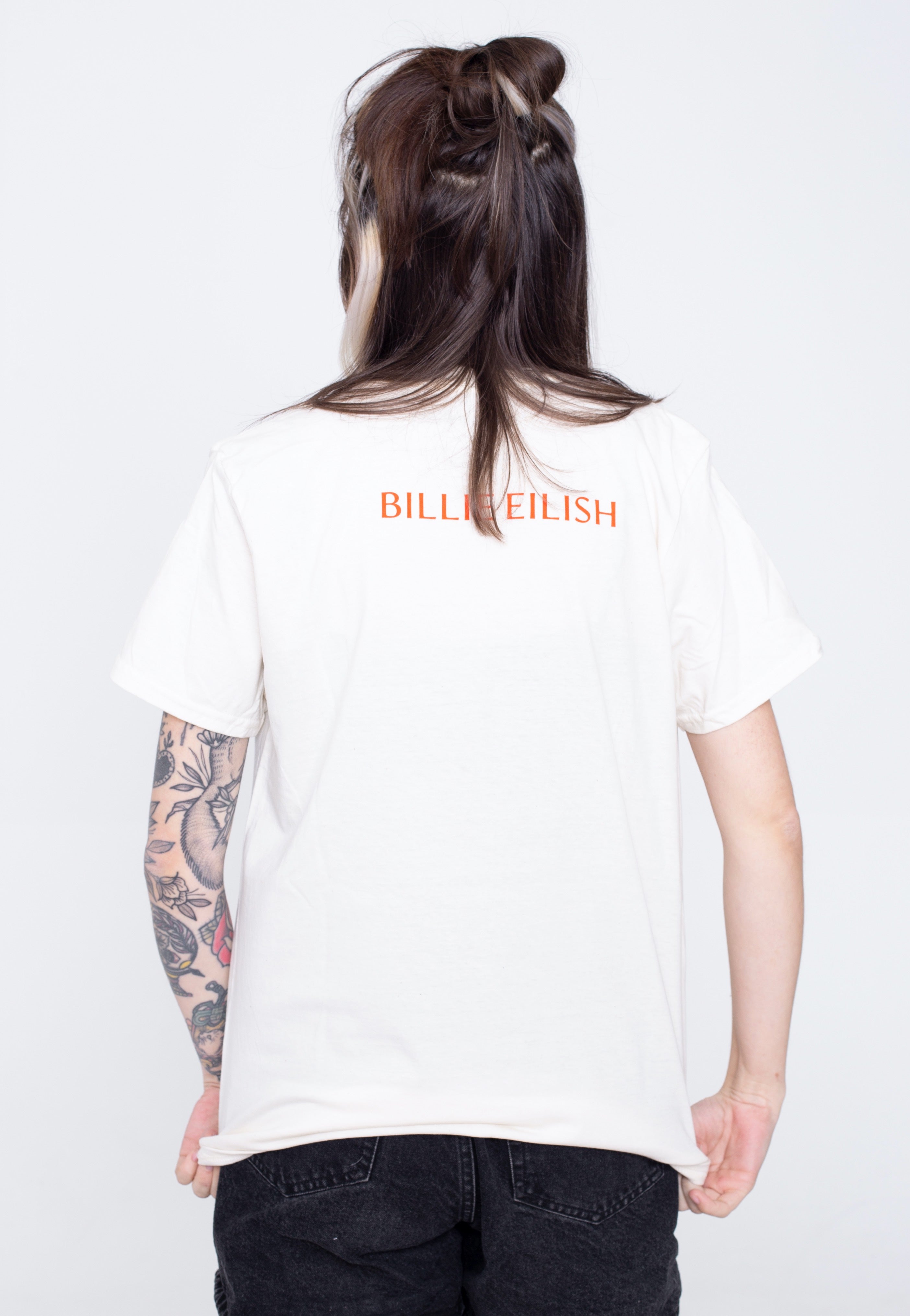 Billie Eilish - Therefore I Am (Back Print) Natural - T-Shirt | Women-Image