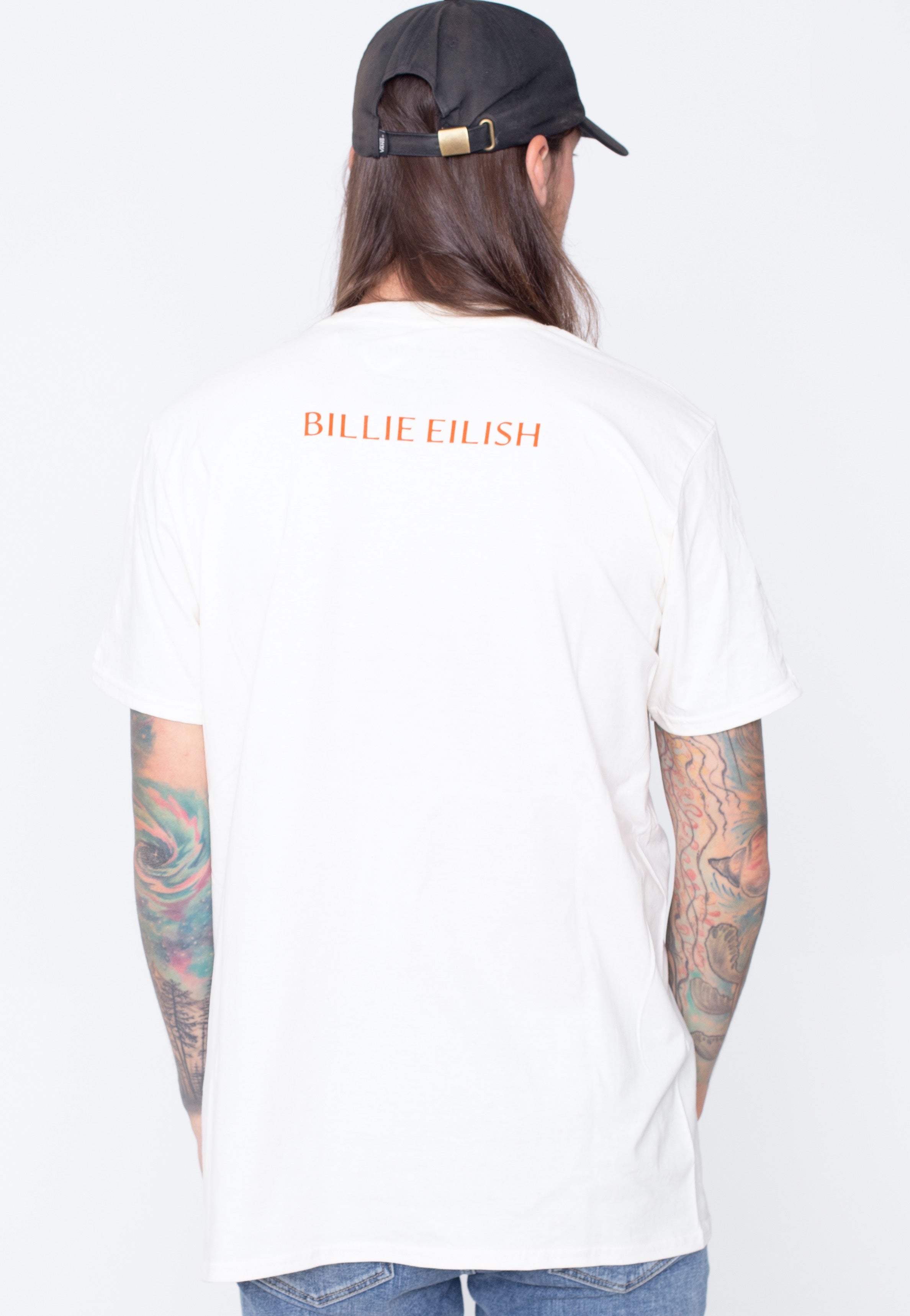 Billie Eilish - Therefore I Am (Back Print) Natural - T-Shirt | Men-Image