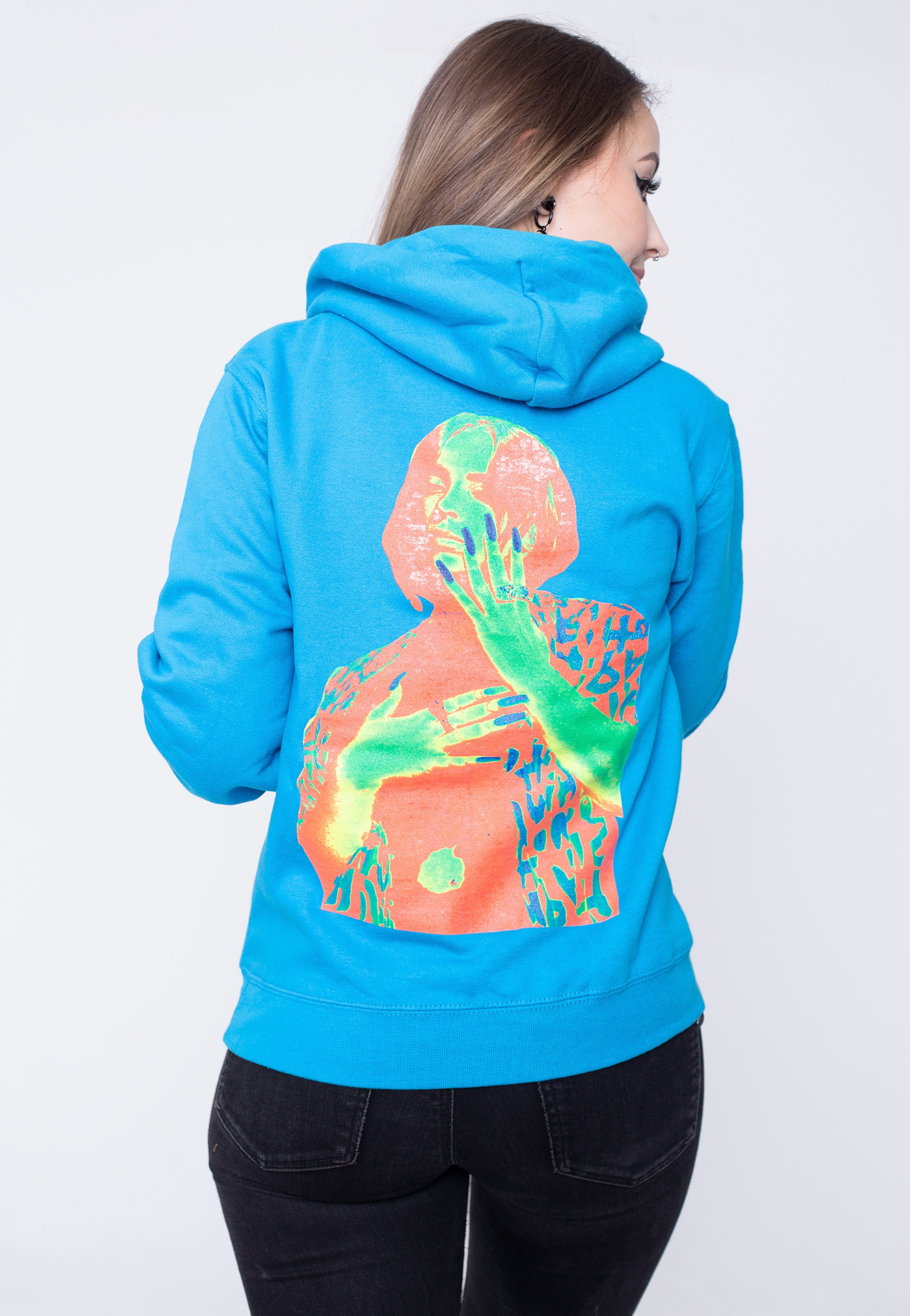 Billie Eilish - Thermal Photo Neonue - Hoodie | Women-Image