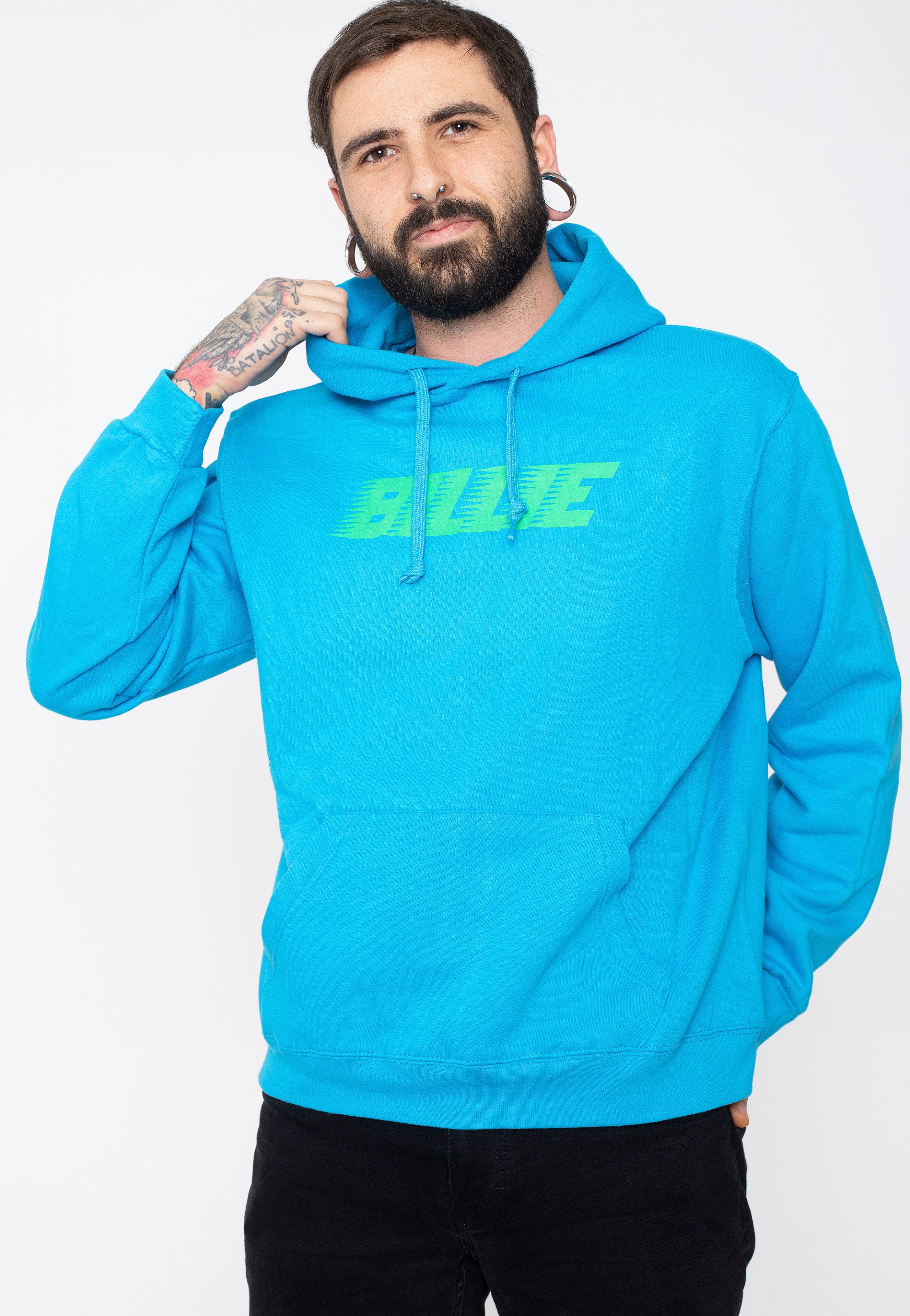 Billie Eilish - Thermal Photo Neonue - Hoodie | Men-Image