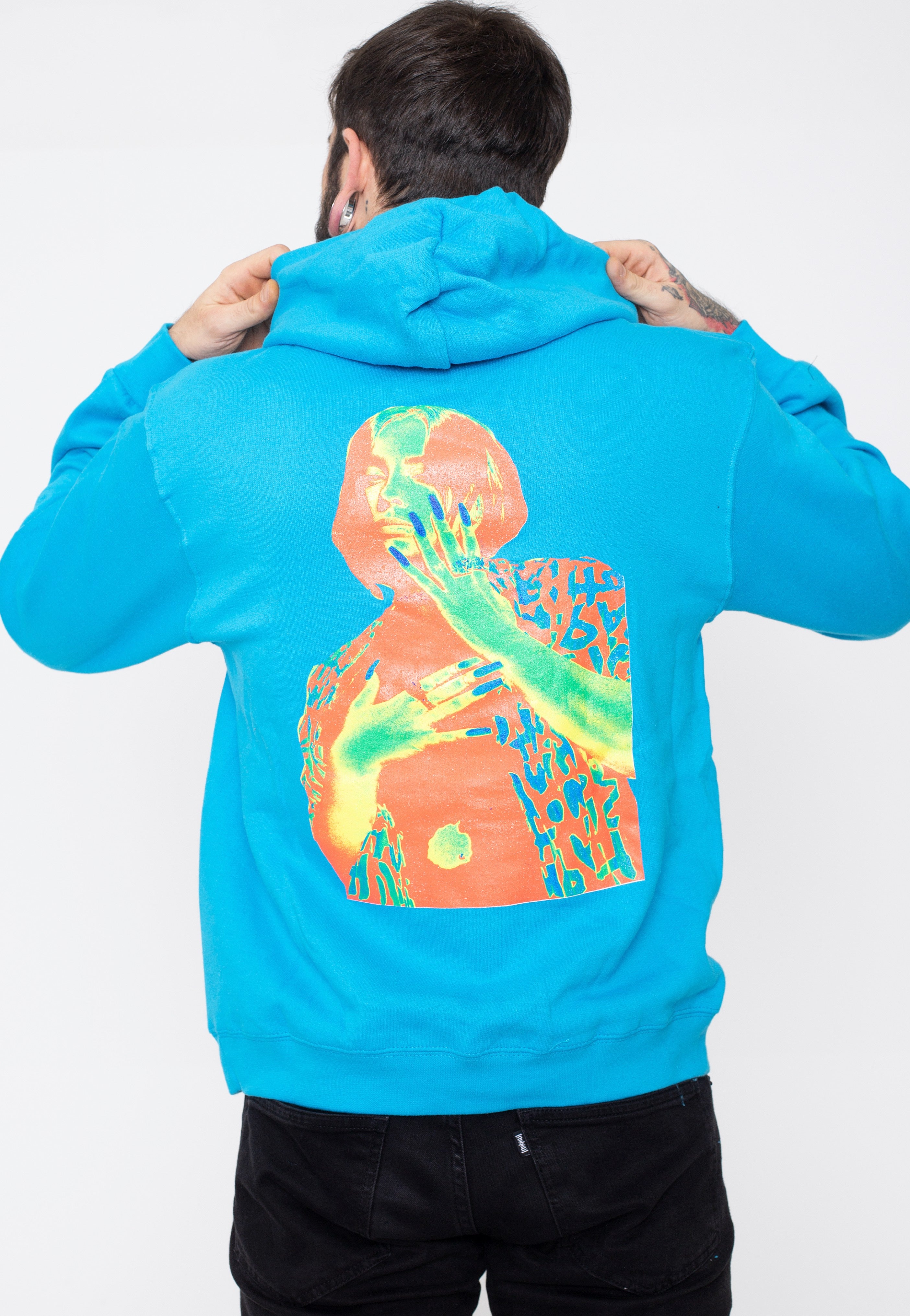 Billie Eilish - Thermal Photo Neonue - Hoodie | Men-Image